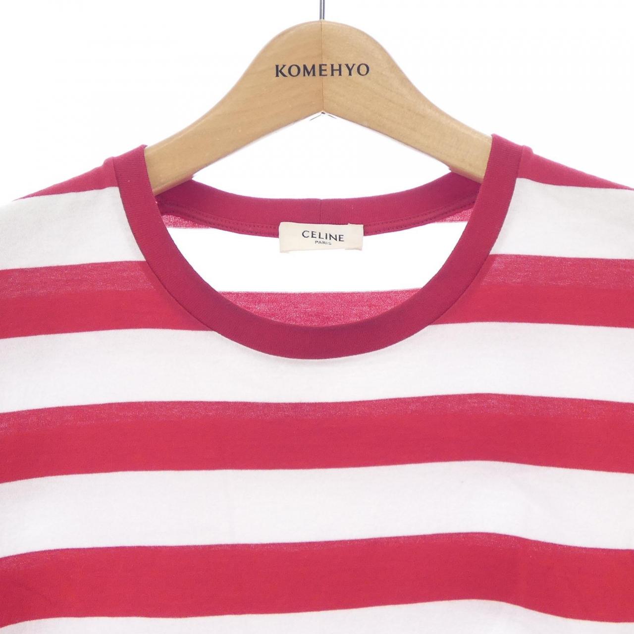 セリーヌ KIMONO SLEEVE コットンTシャツ