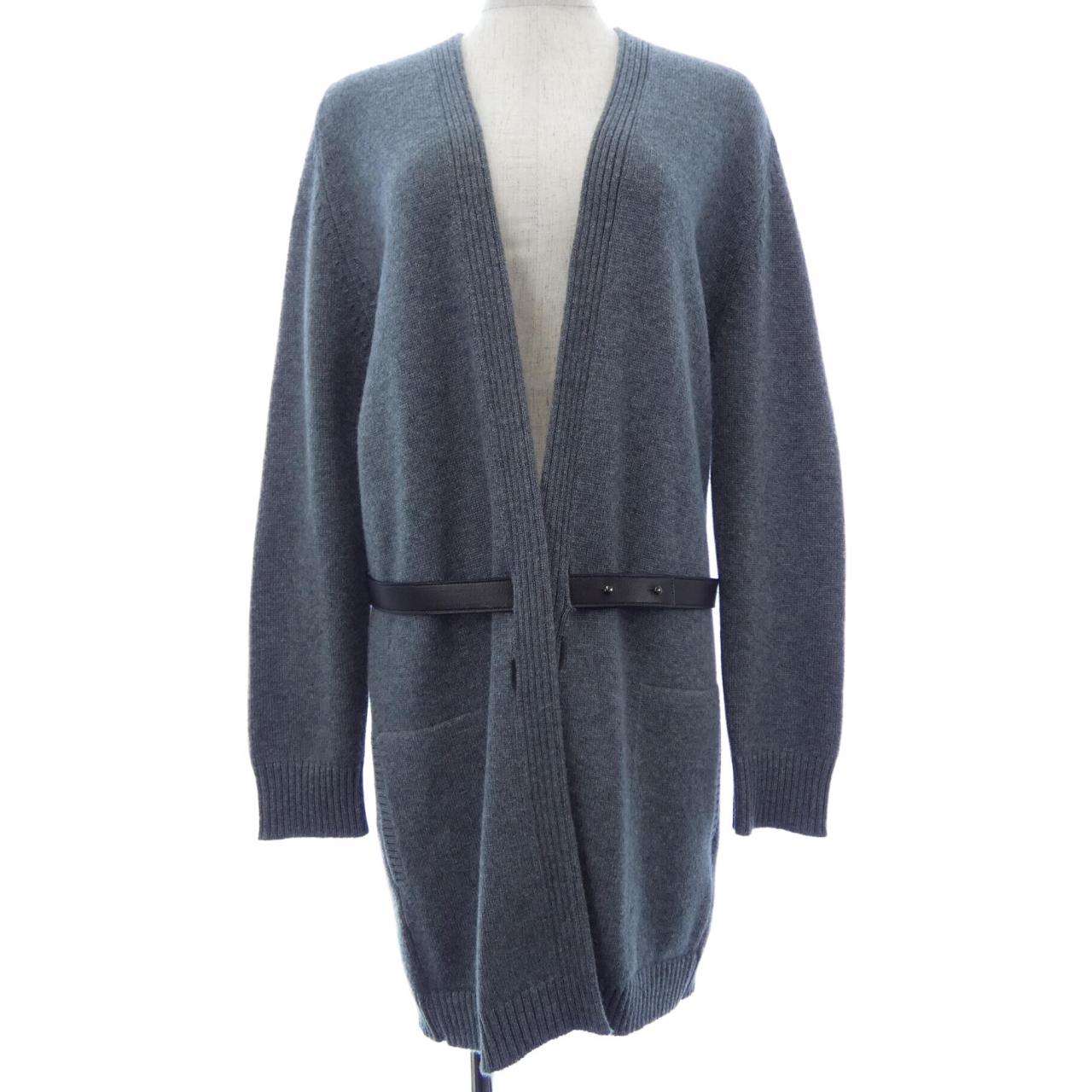 エルメス ロングカシミヤカーディガン