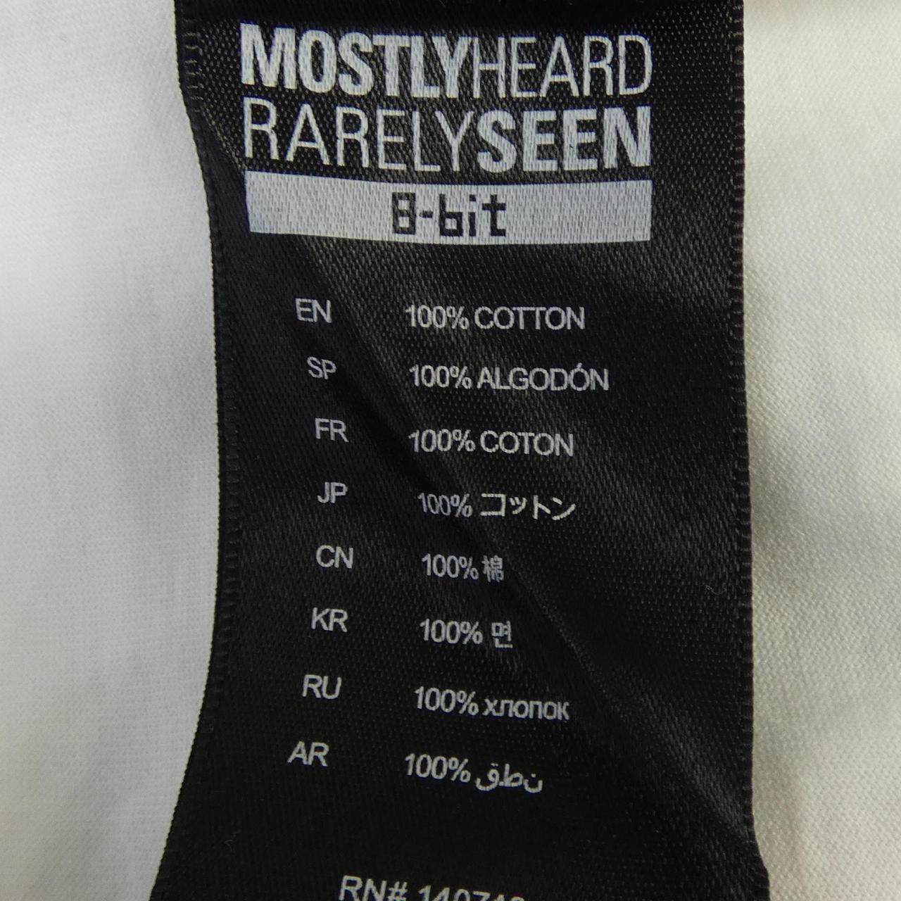 MonstlyHeardRarely コットンTシャツ