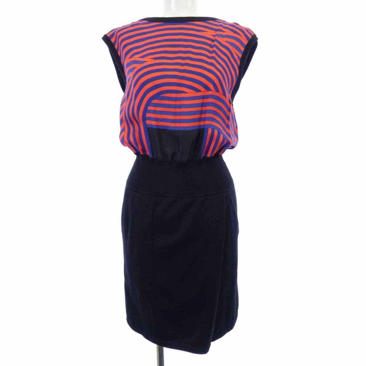 エルメス ツイルレーヌ シルクカシミヤワンピース34