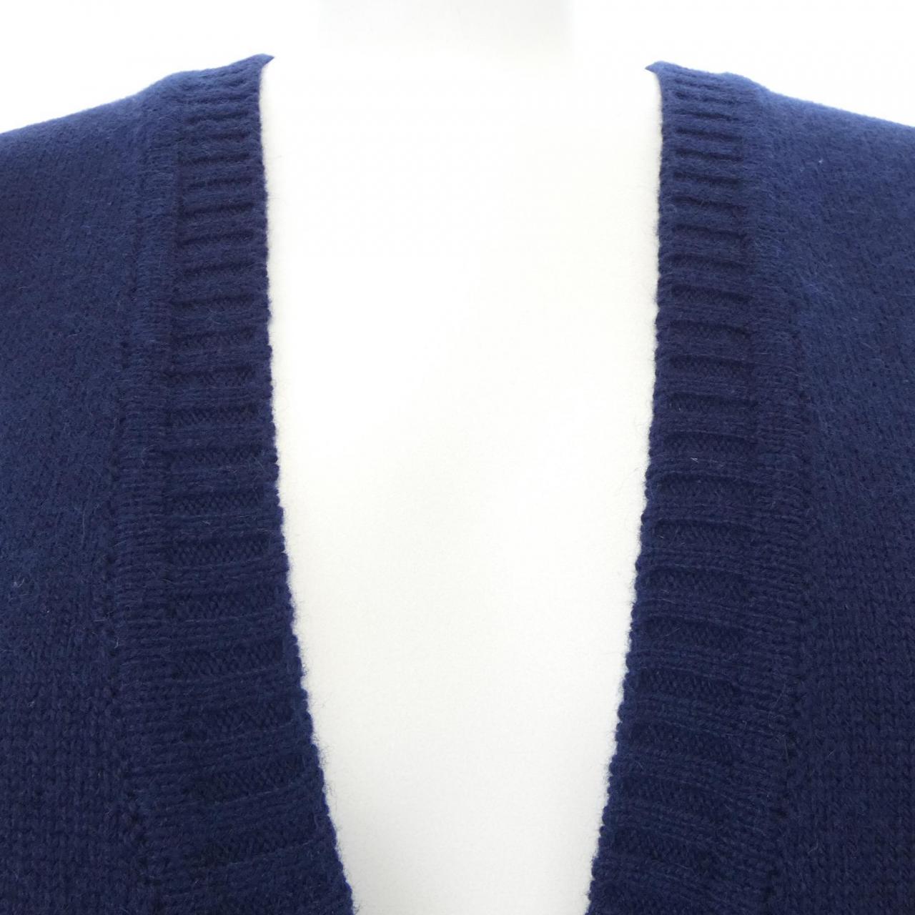 グッチ カシミヤ100%カーディガン