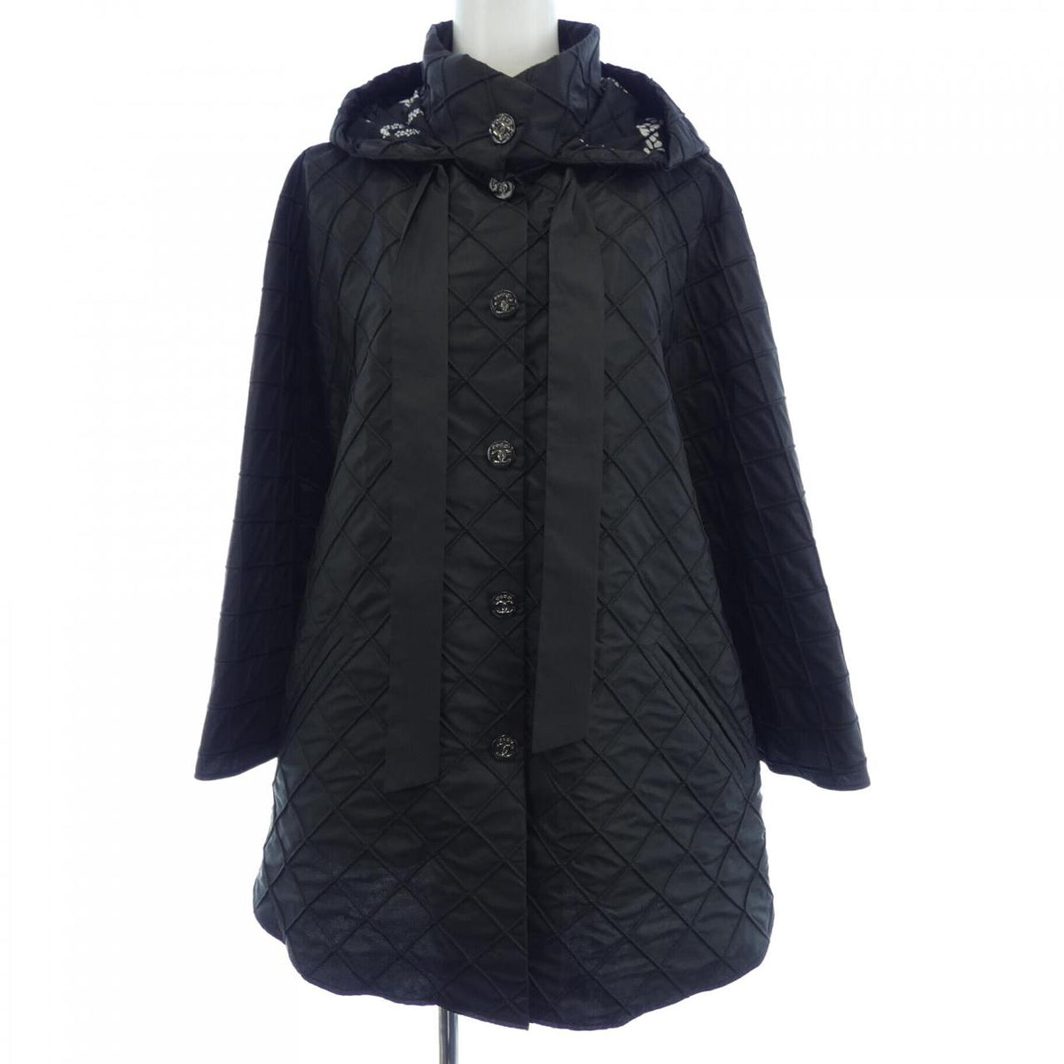 シャネル LOOK16 ウールケープ