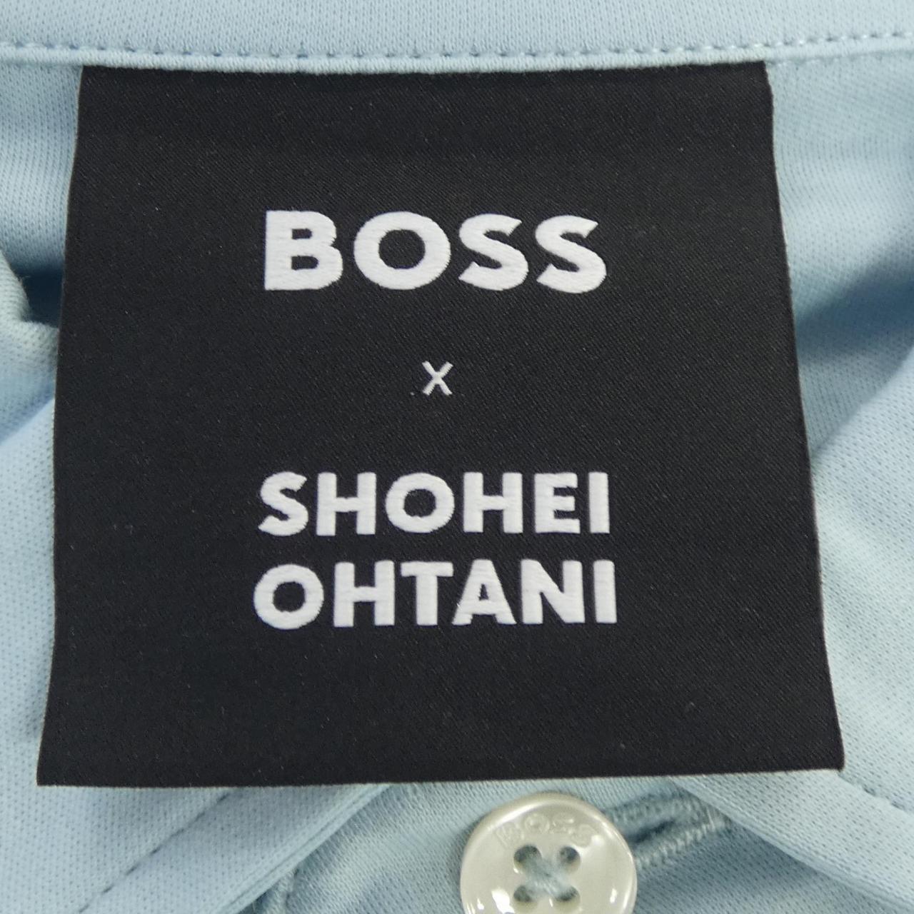 ヒューゴボス SHOHEI OHTANI コットンポロシャツ