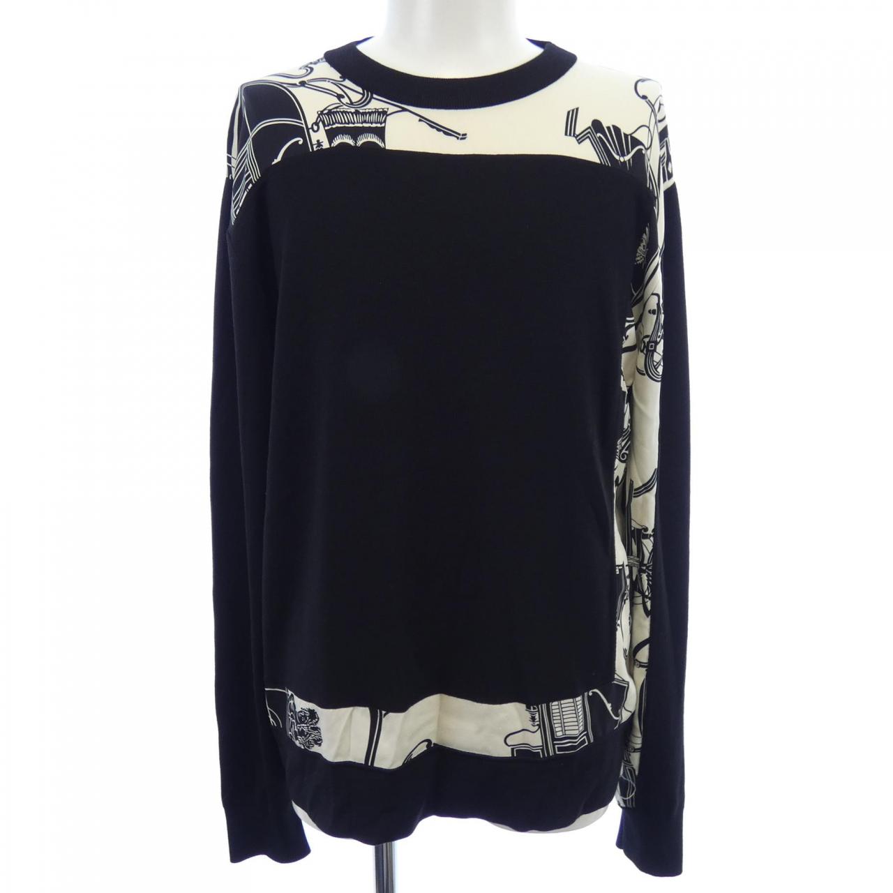 エルメス SOIE DECADREE ニット