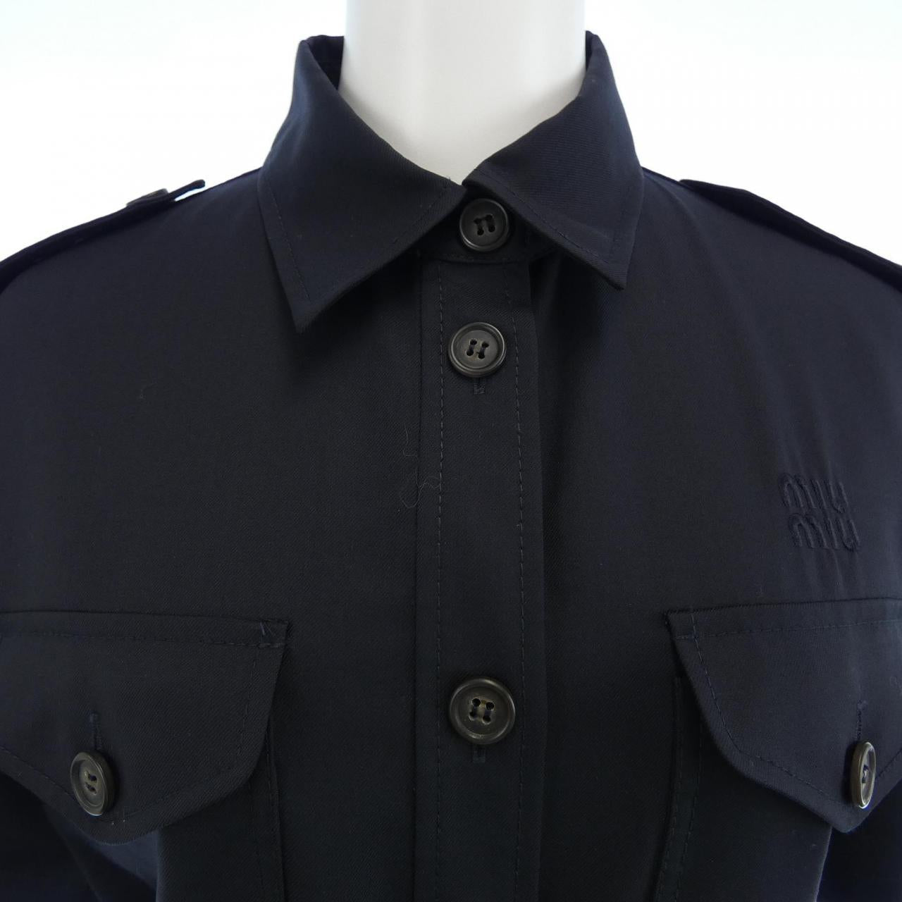 ミュウミュウ MILITARY DRESS ワンピース