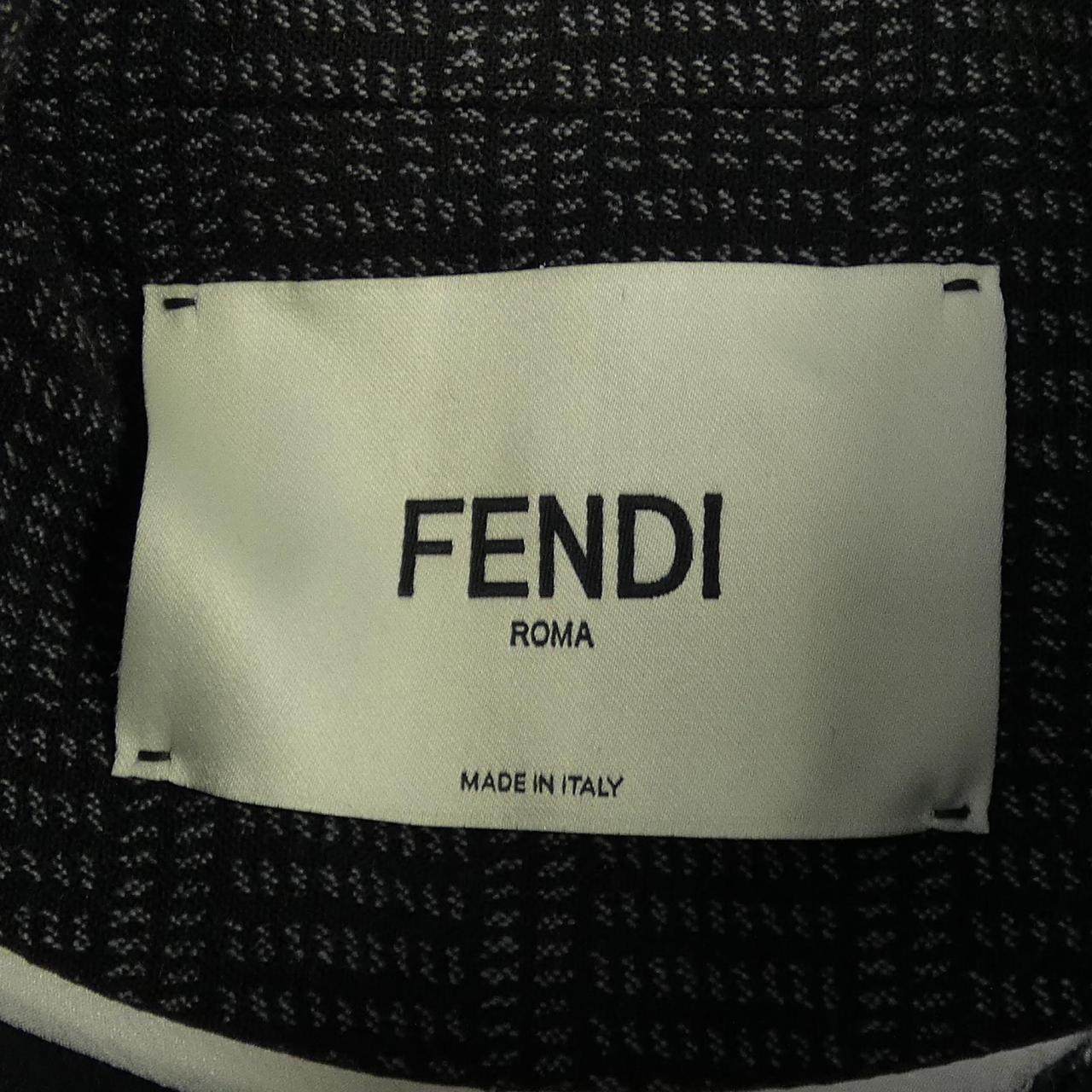 フェンディ ウールブレンドコート