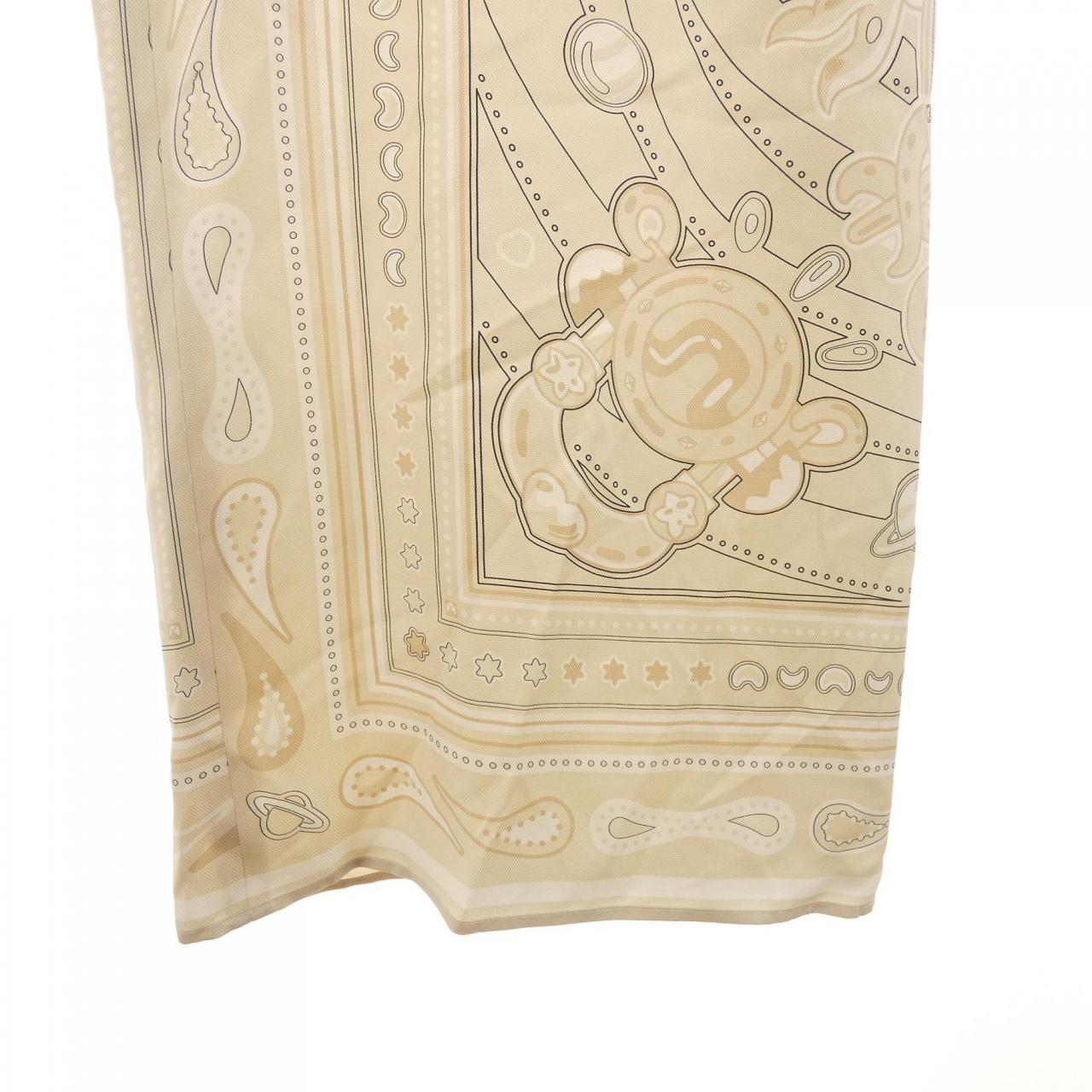 エルメス CANDY LIBRIS BANDANA シルクパンツ