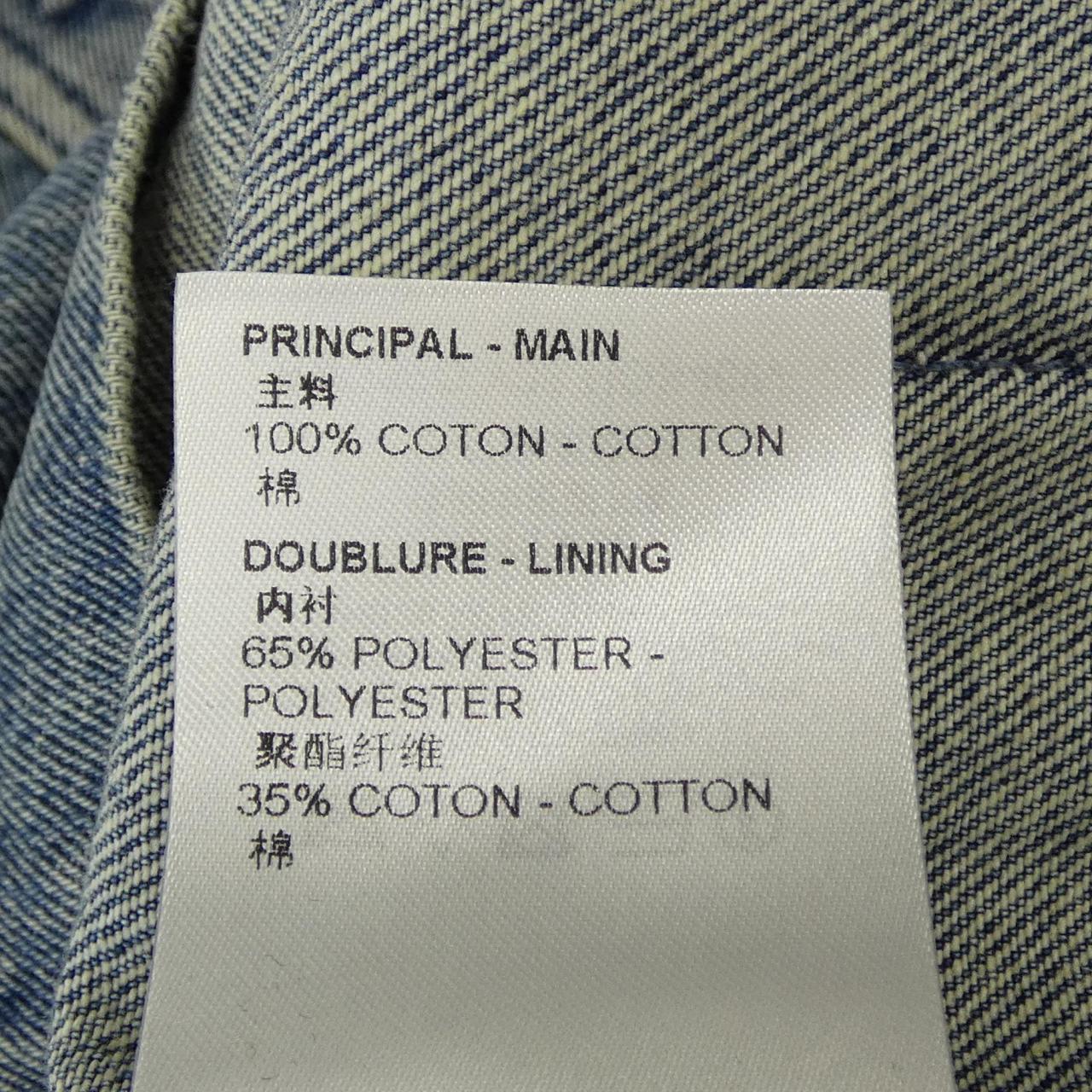 ルイヴィトン Short Sleeve Denim Workwear Shirt デニムジャケット