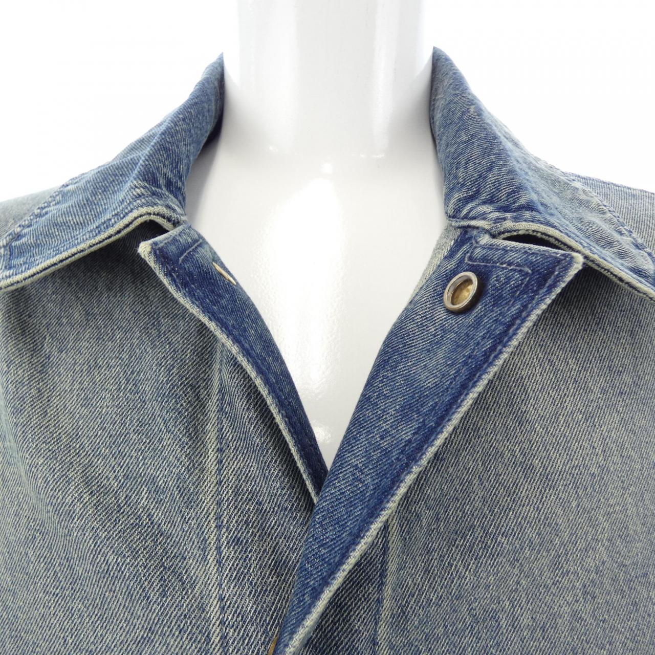 ルイヴィトン Short Sleeve Denim Workwear Shirt デニムジャケット