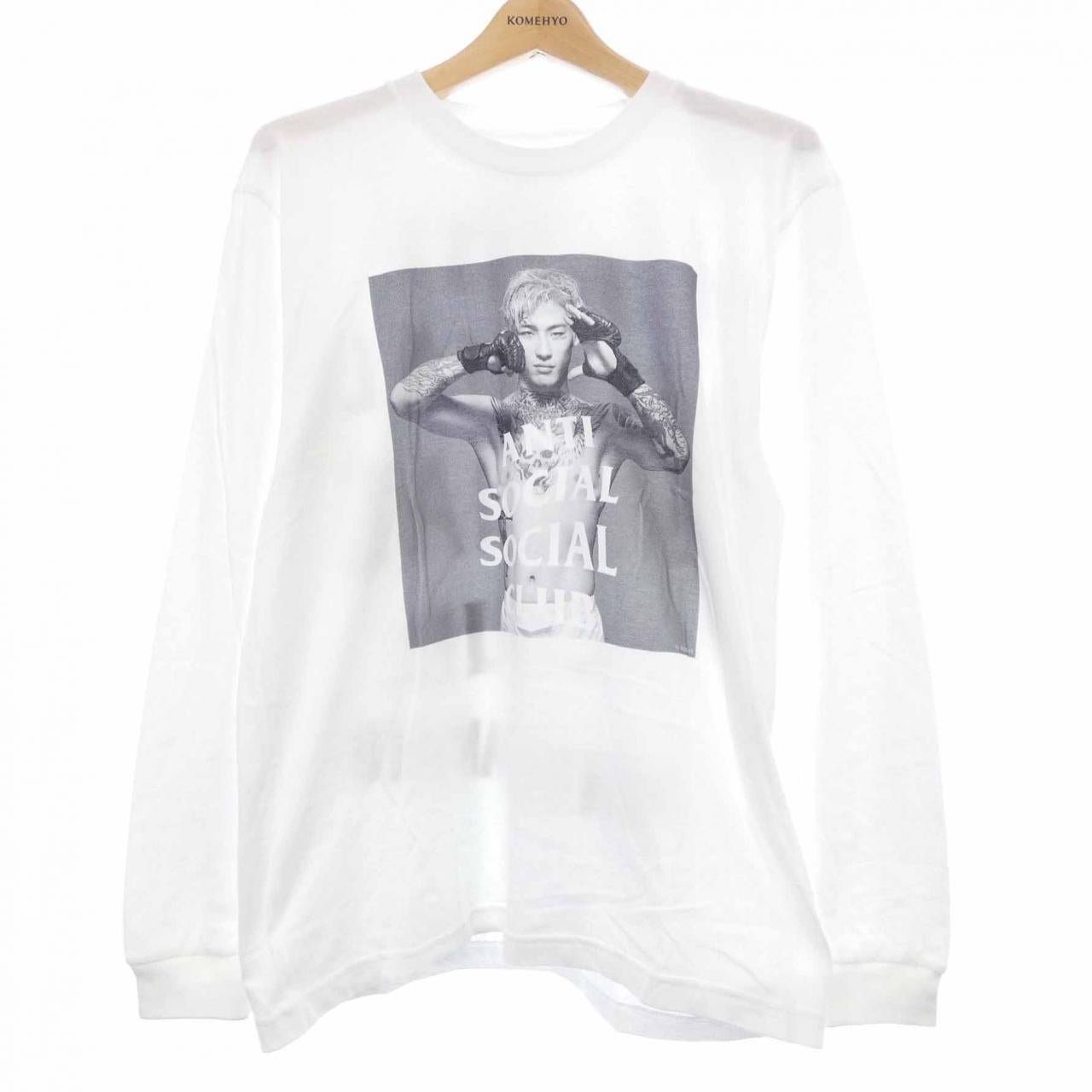 アンチソーシャルソーシャルクラブ REN HIRAMOTO コットン Tシャツ