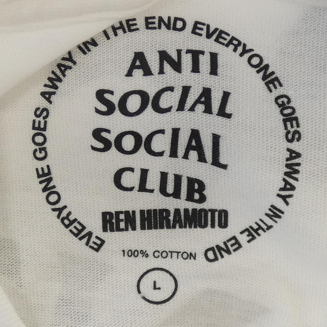 アンチソーシャルソーシャルクラブ REN HIRAMOTO Tシャツ