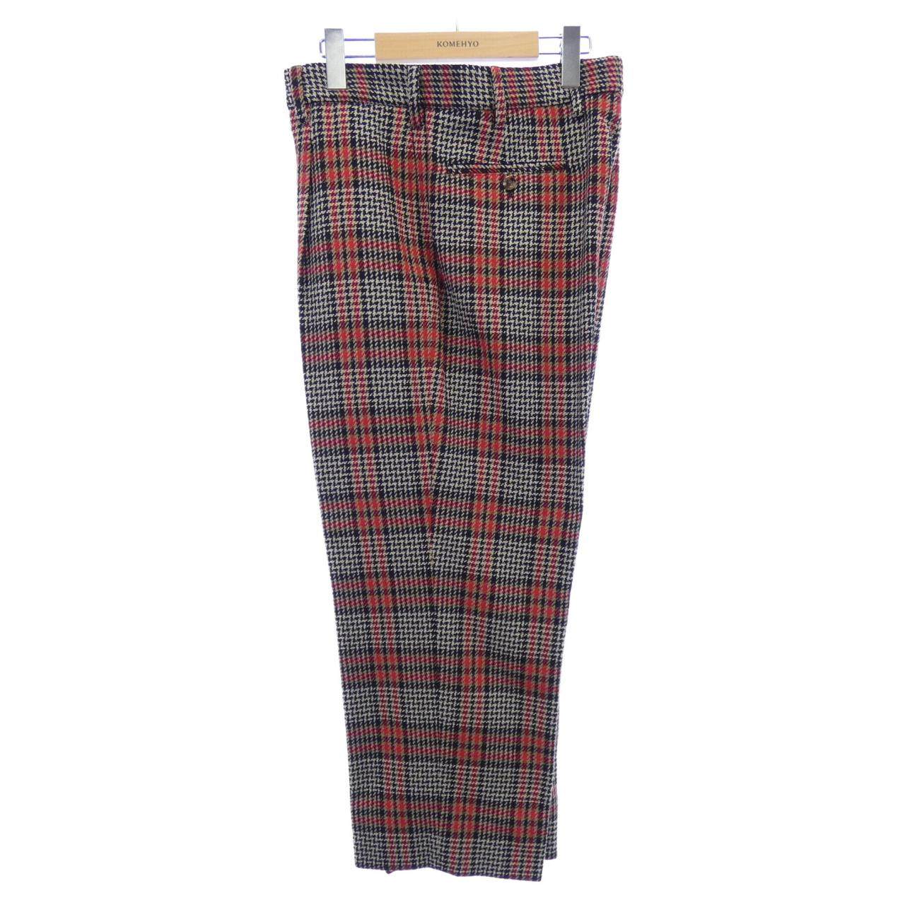 グッチ チェックパンツ