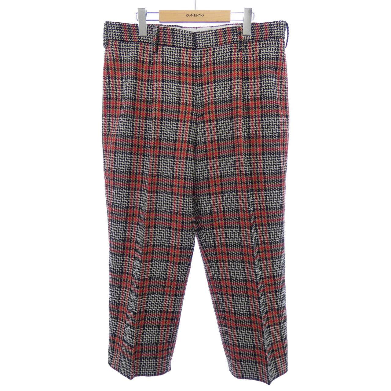 グッチ チェックパンツ