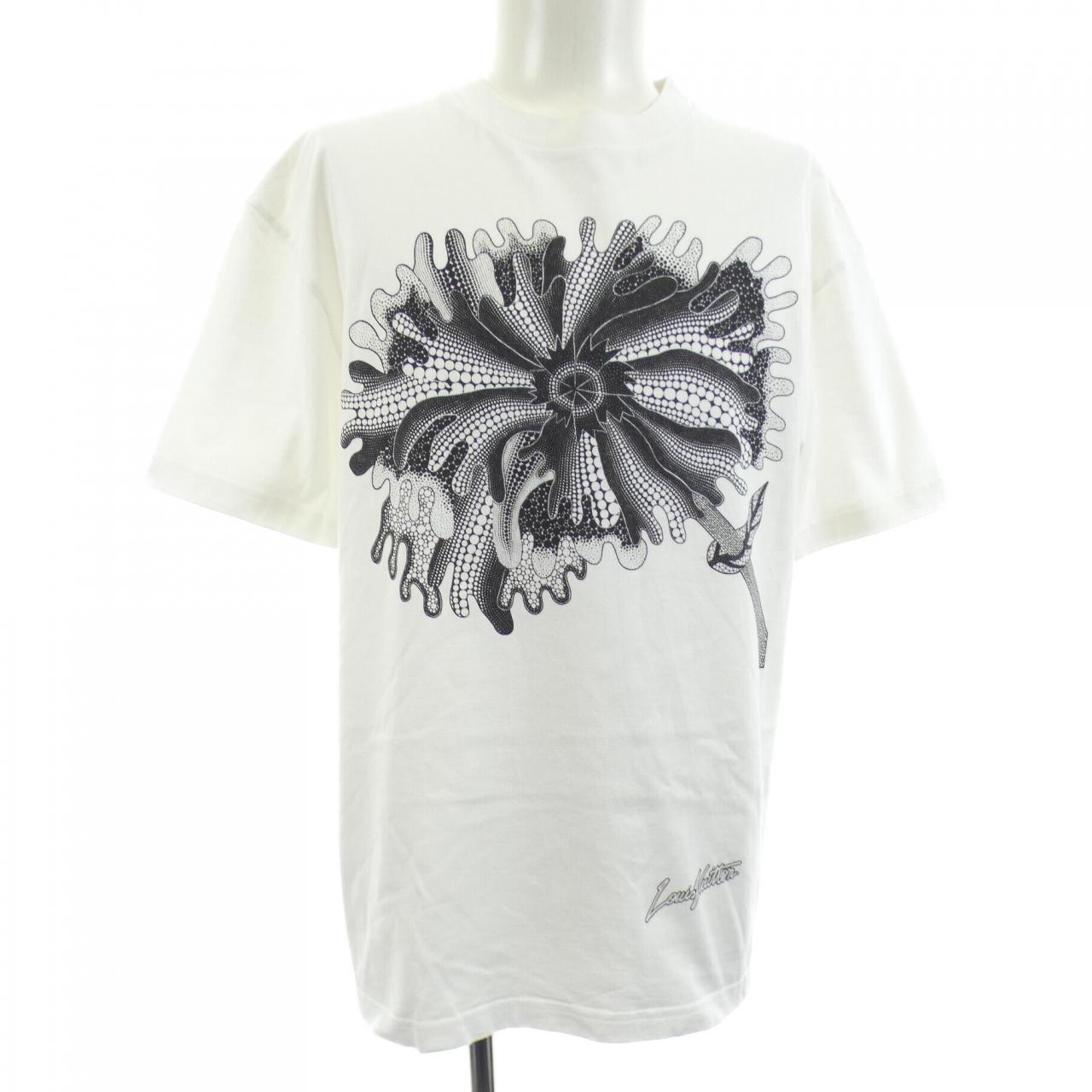 ルイヴィトン LVxYK Psychedelic Flower コットンTシャツ
