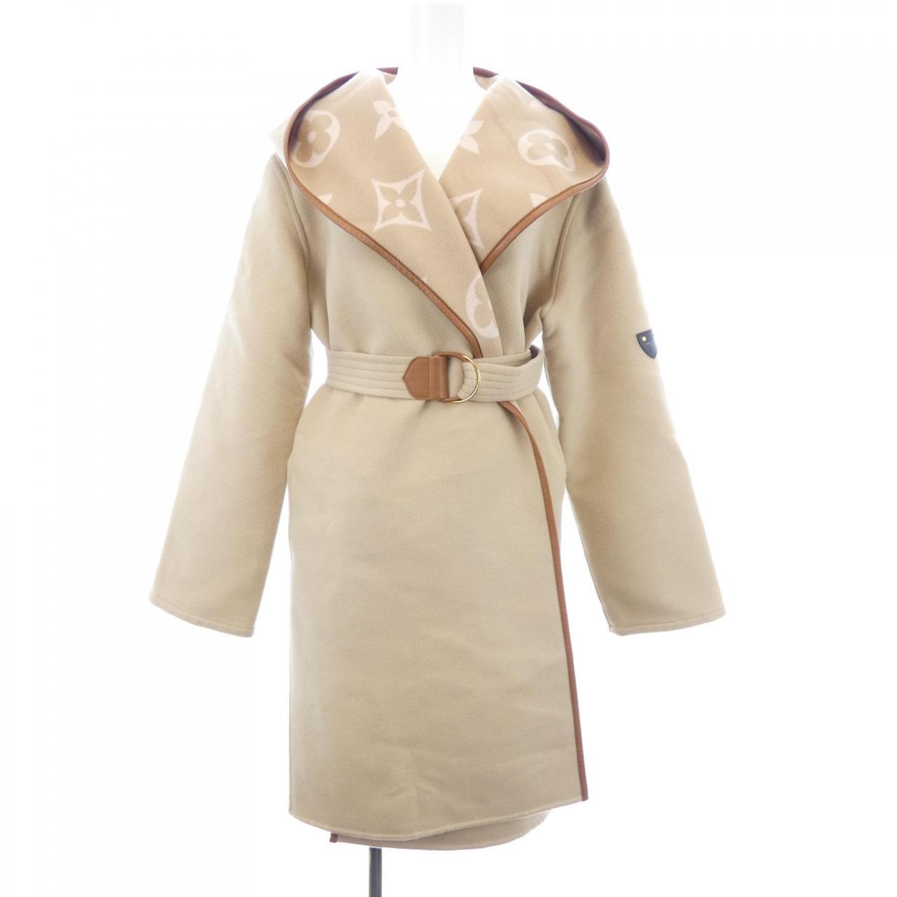ルイヴィトン Belted Double-Face Hooded Wrap コート