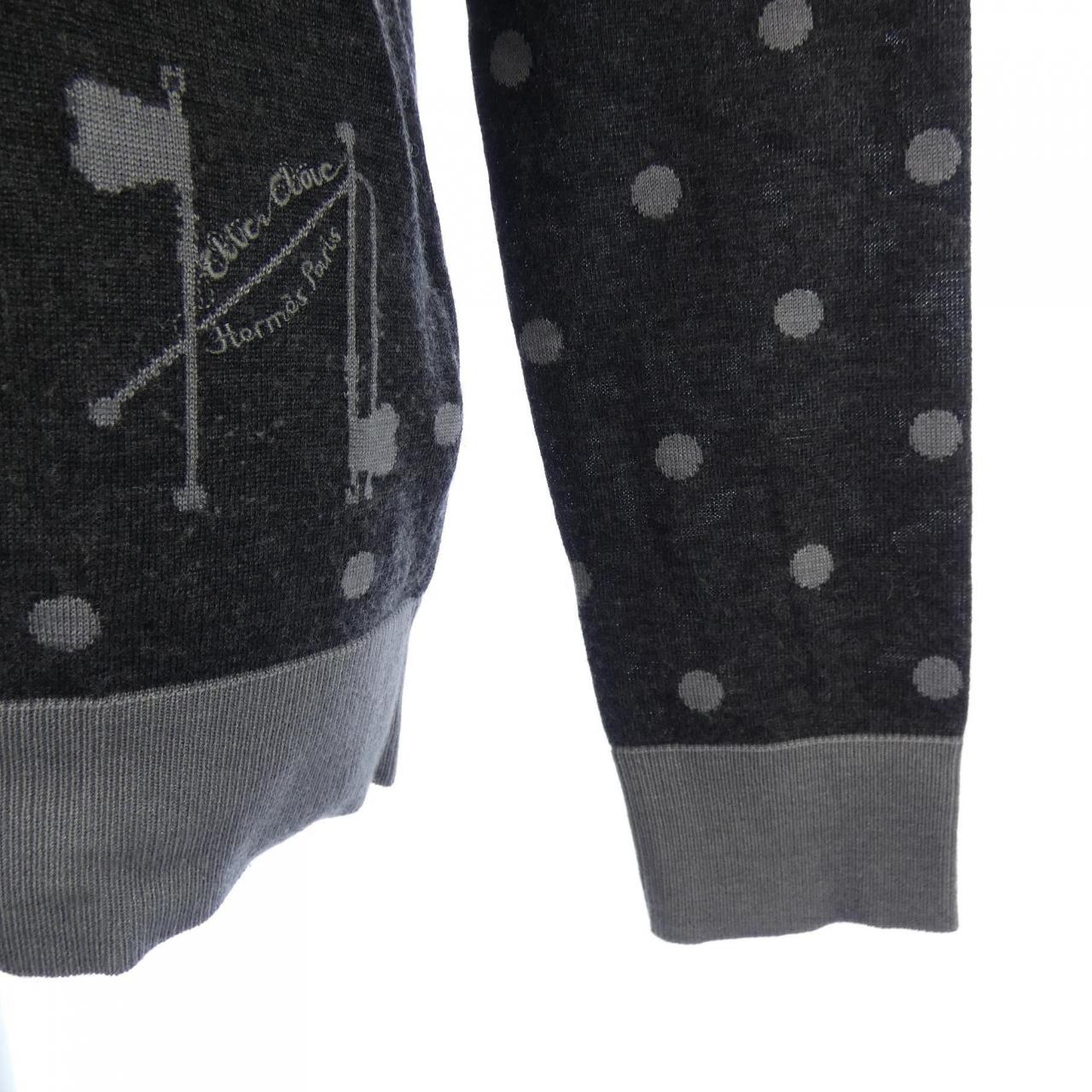 エルメス CLIC CLAC シルクカシミヤニット