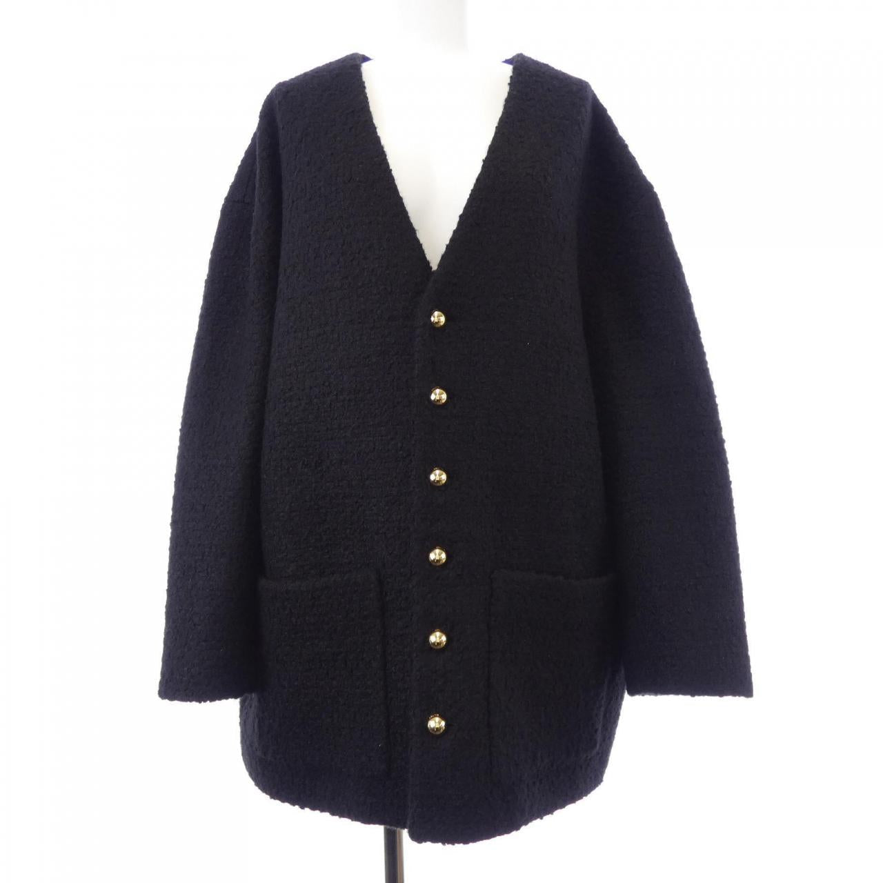セリーヌ オーバーサイズ カシミヤジャケット