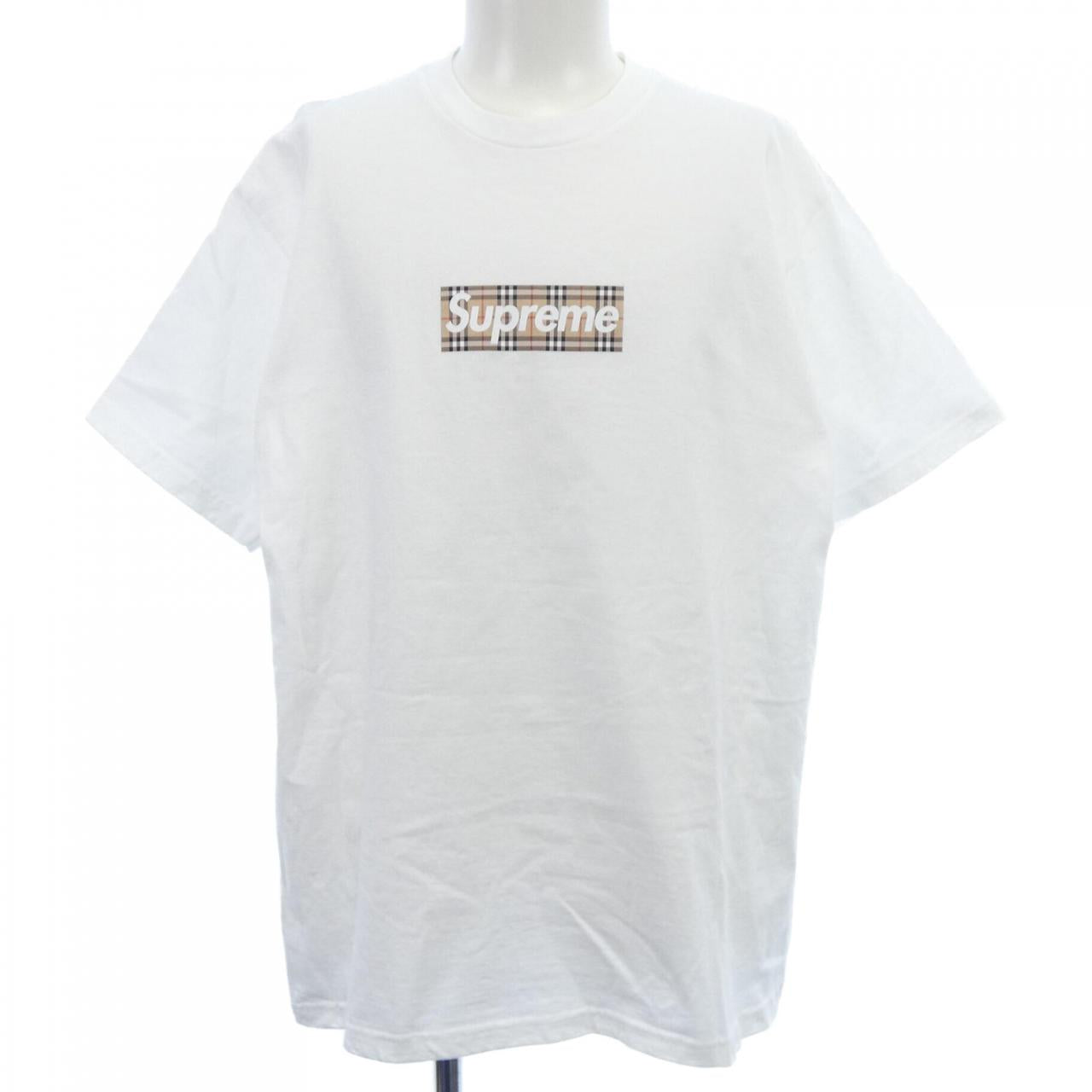 シュプリーム バーバリー コットンTシャツ