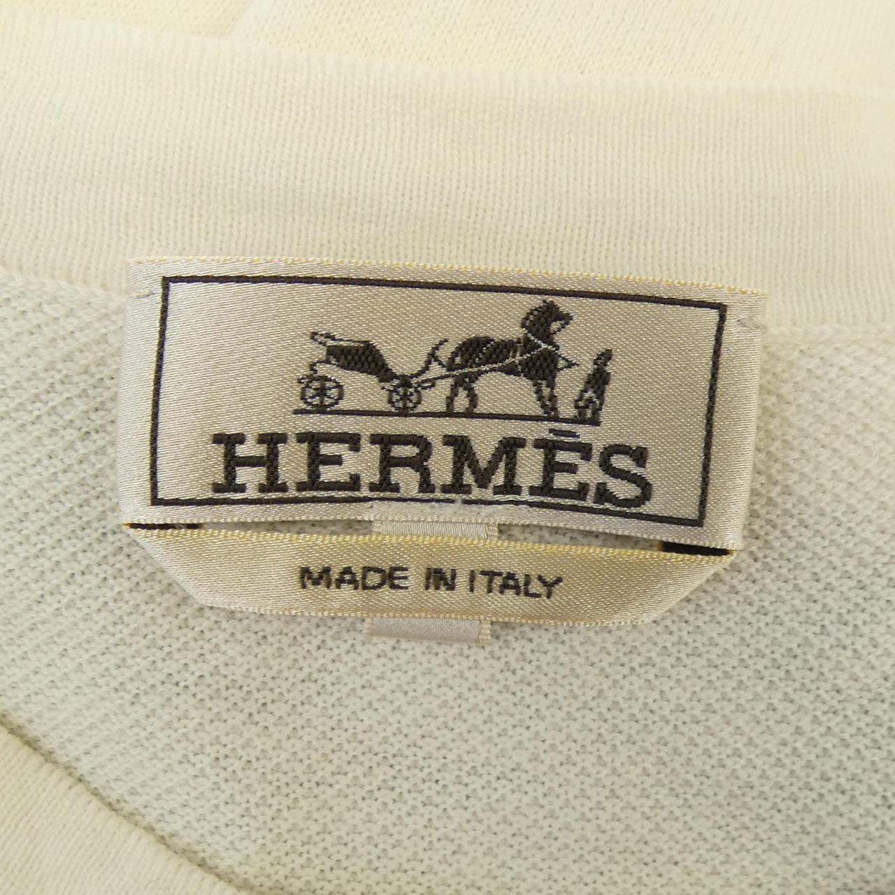 エルメス カシミヤ混Tシャツ
