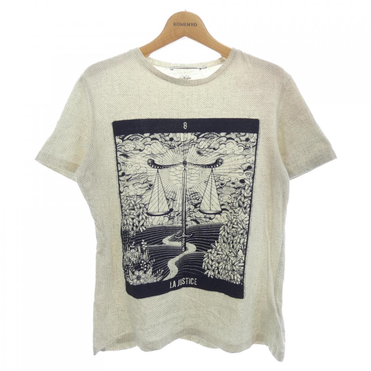 クリスチャンディオール LA JUSTICE コットンTシャツ