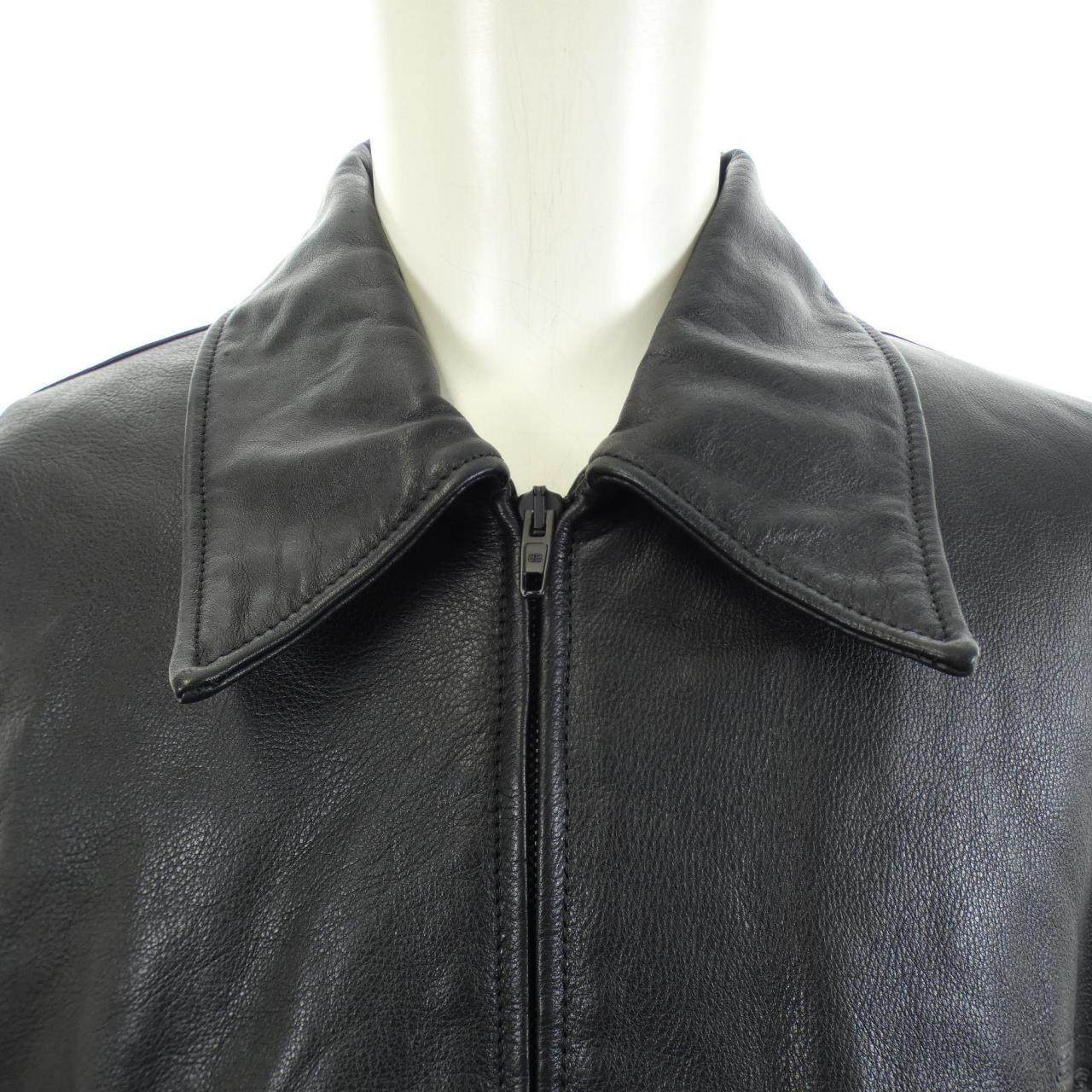 バレンシアガ GARDE ROBE カーフスキンジャケット
