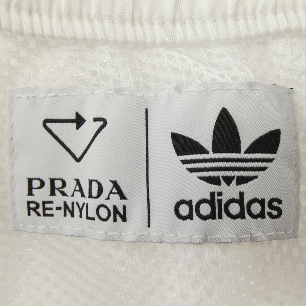 プラダ ADIDASトライアングルロゴ REナイロン パンツ