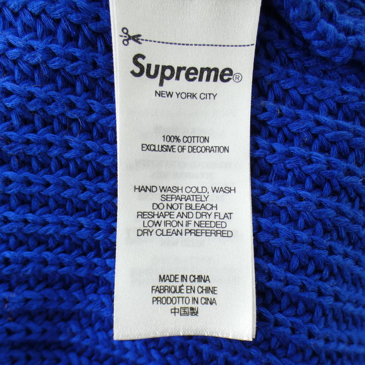 シュプリーム SMALL BOX RIBBED ニット