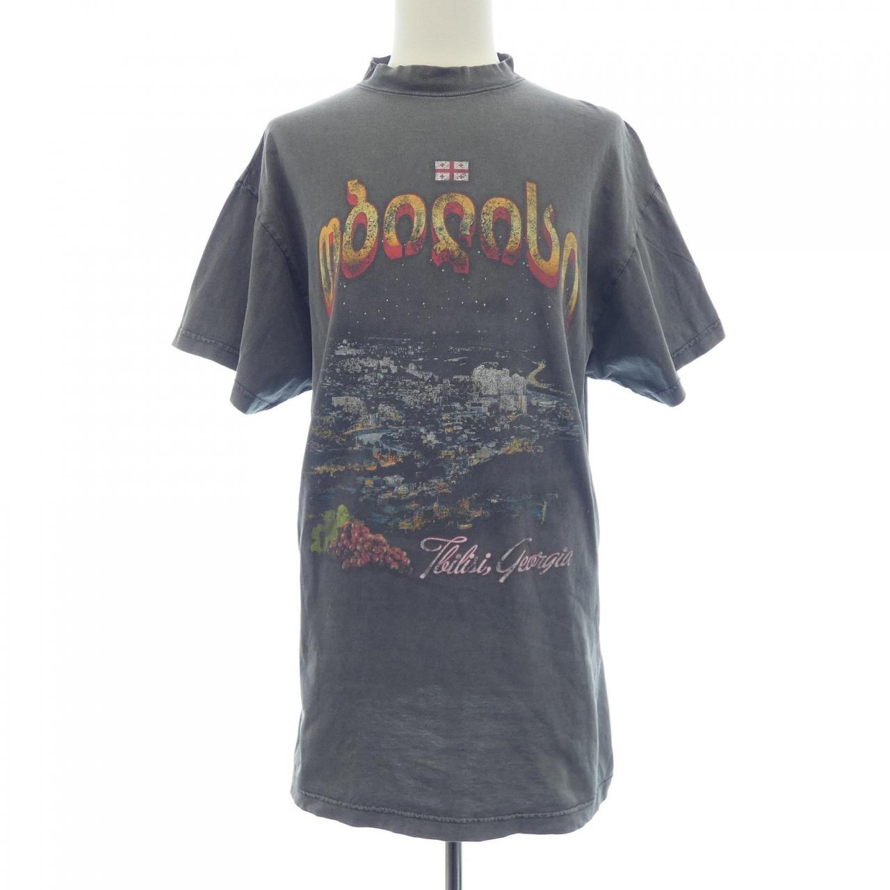 バレンシアガ コットンTシャツ