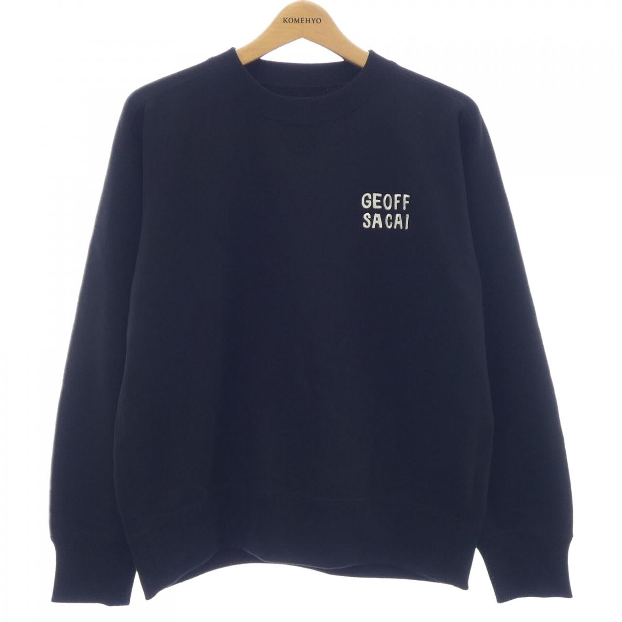 サカイ geoff sacai Embroidery Pullover スウェット