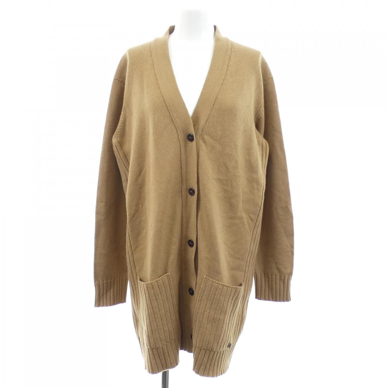 エルメス カシミヤロングカーディガン