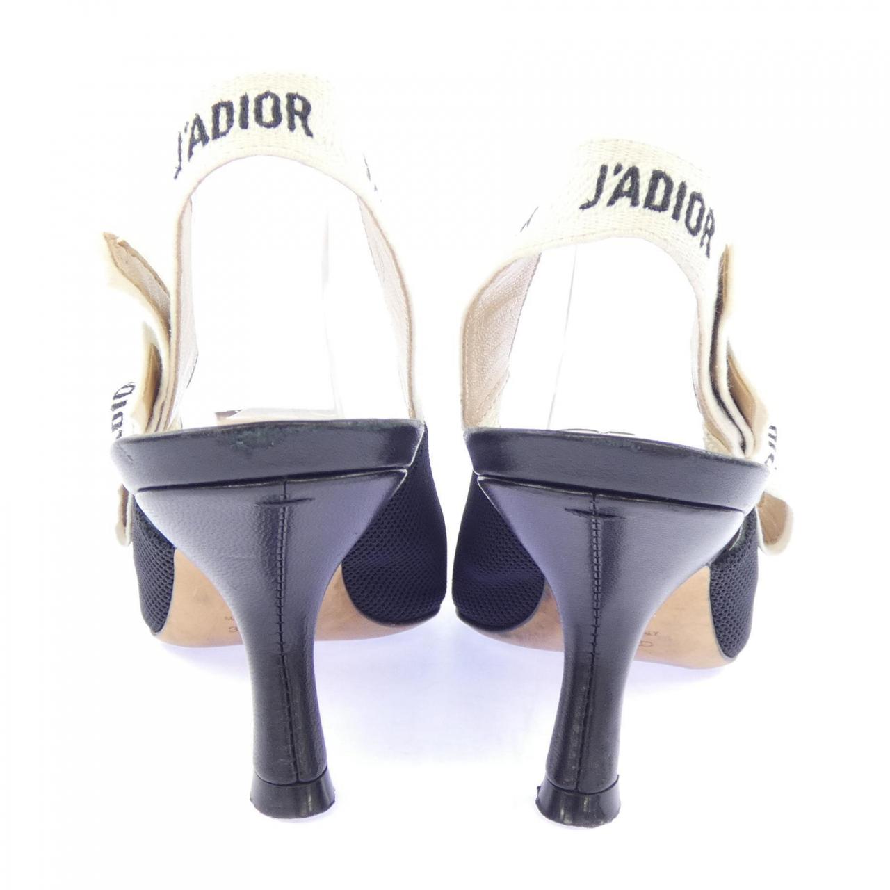 クリスチャンディオール J'ADIOR ファブリック リボン パンプス