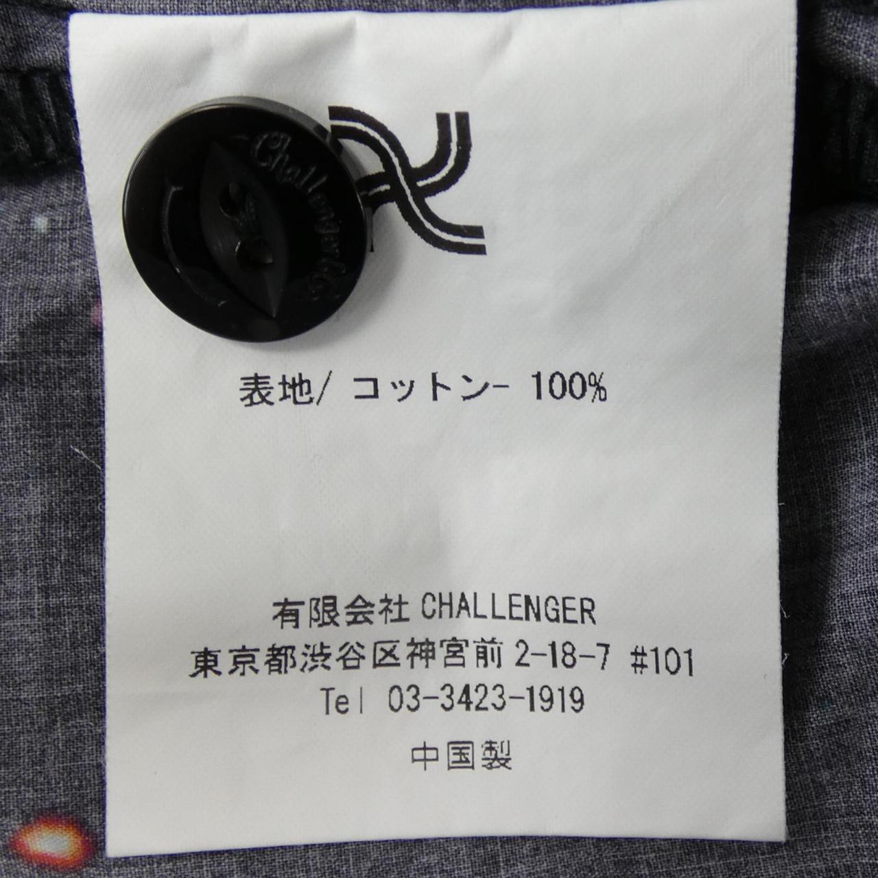チャレンジャー コットンシャツ