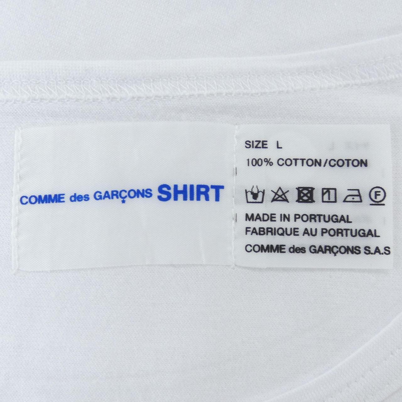 コムデギャルソンシャツ コットンTシャツ