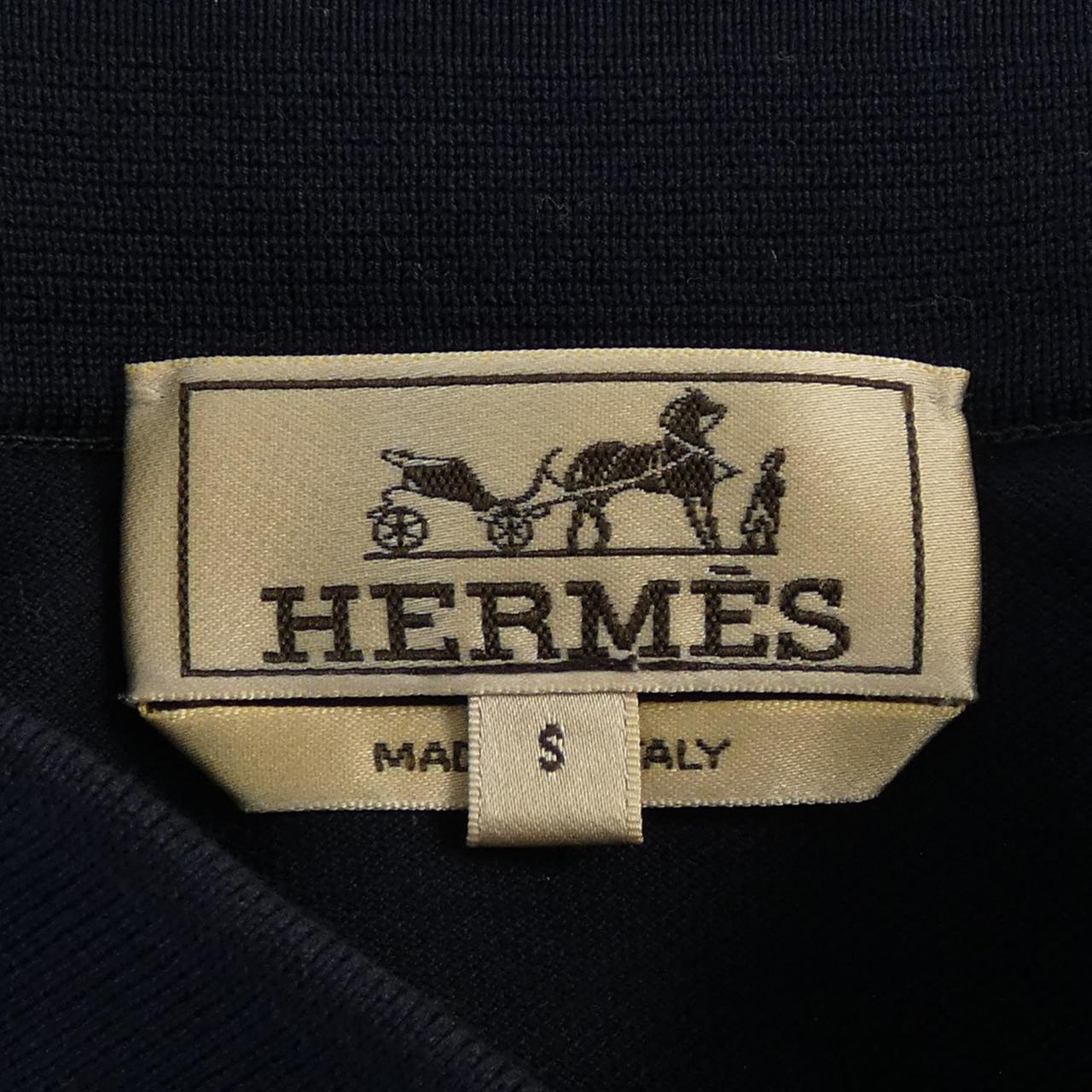 エルメス コットンポロシャツ