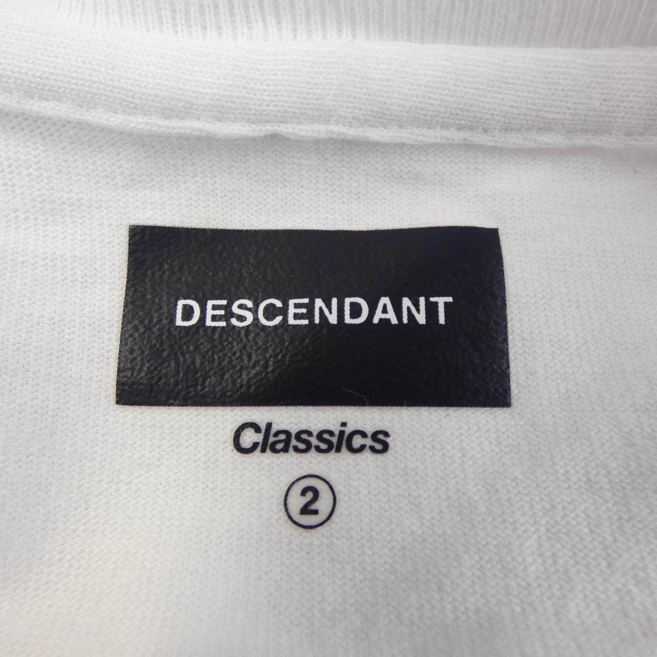 ディセンダント コットンTシャツ