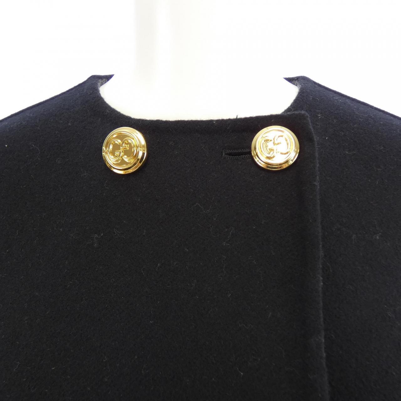 グッチ ダイアゴナルG ウールコート