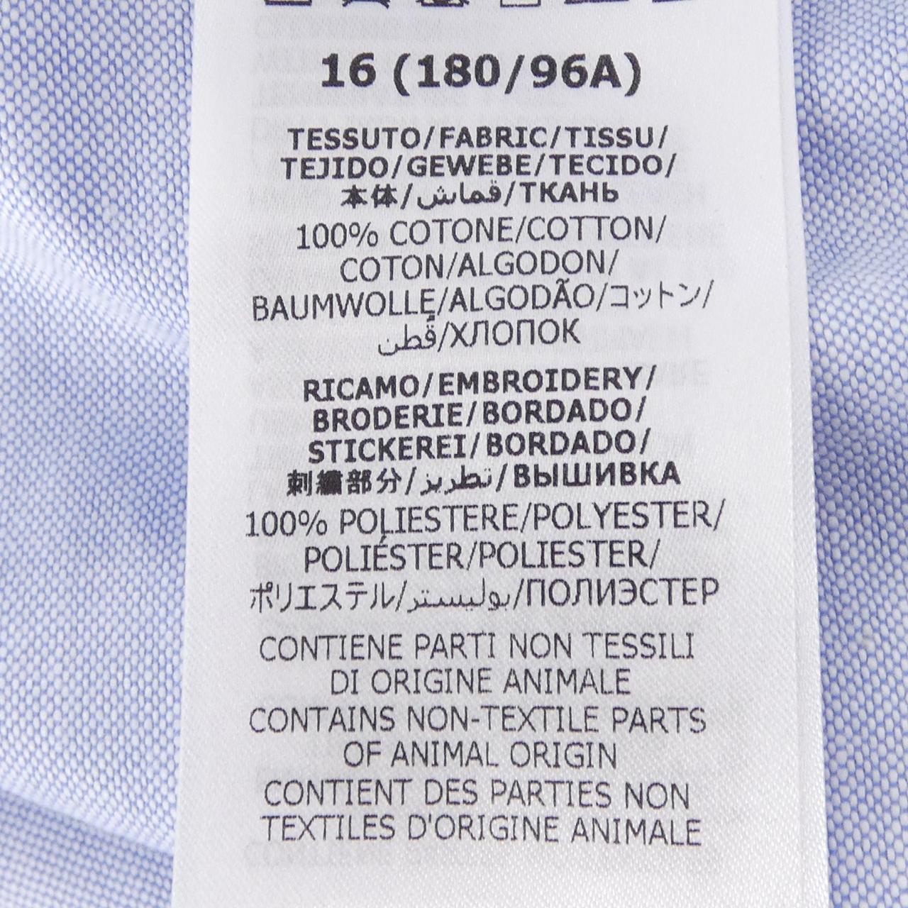 グッチ コットンシャツ