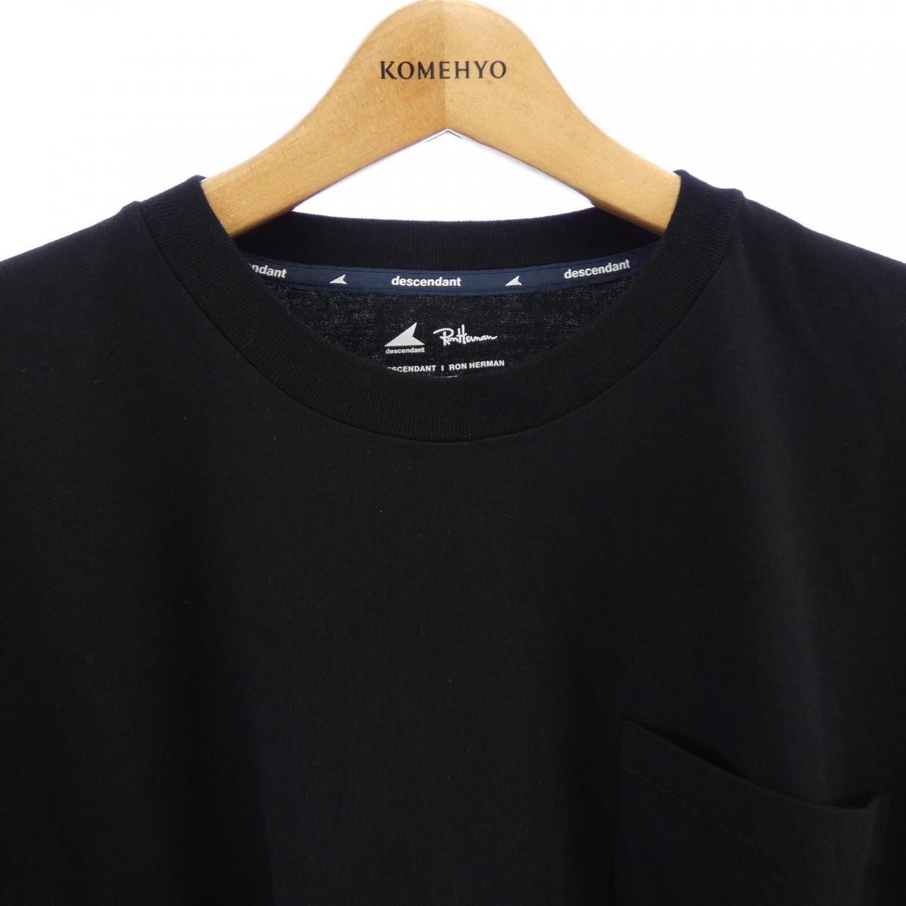 ディセンダント RONHERMAN コットンTシャツ