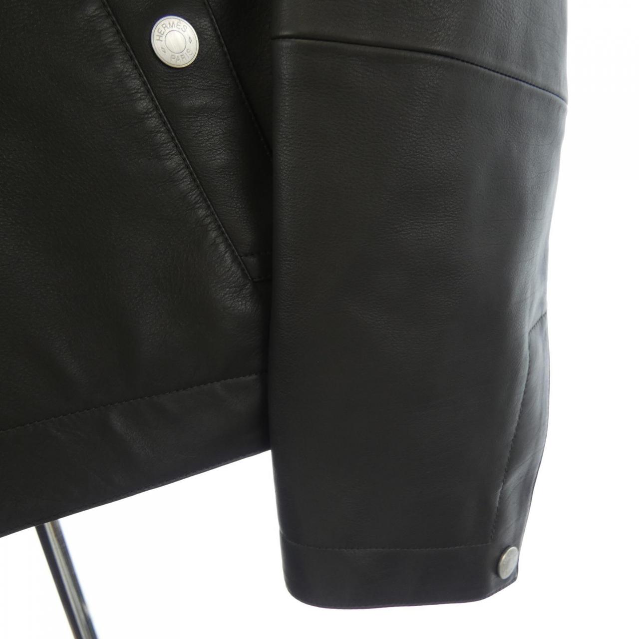 エルメス レザージャケット