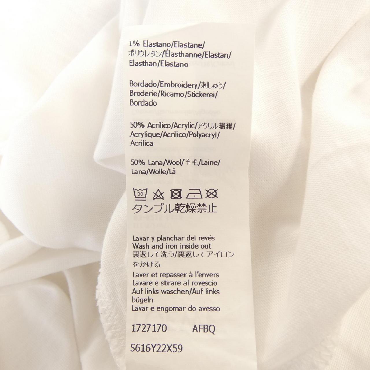 ロエベ パウラズイビザ アナグラム コットンTシャツ