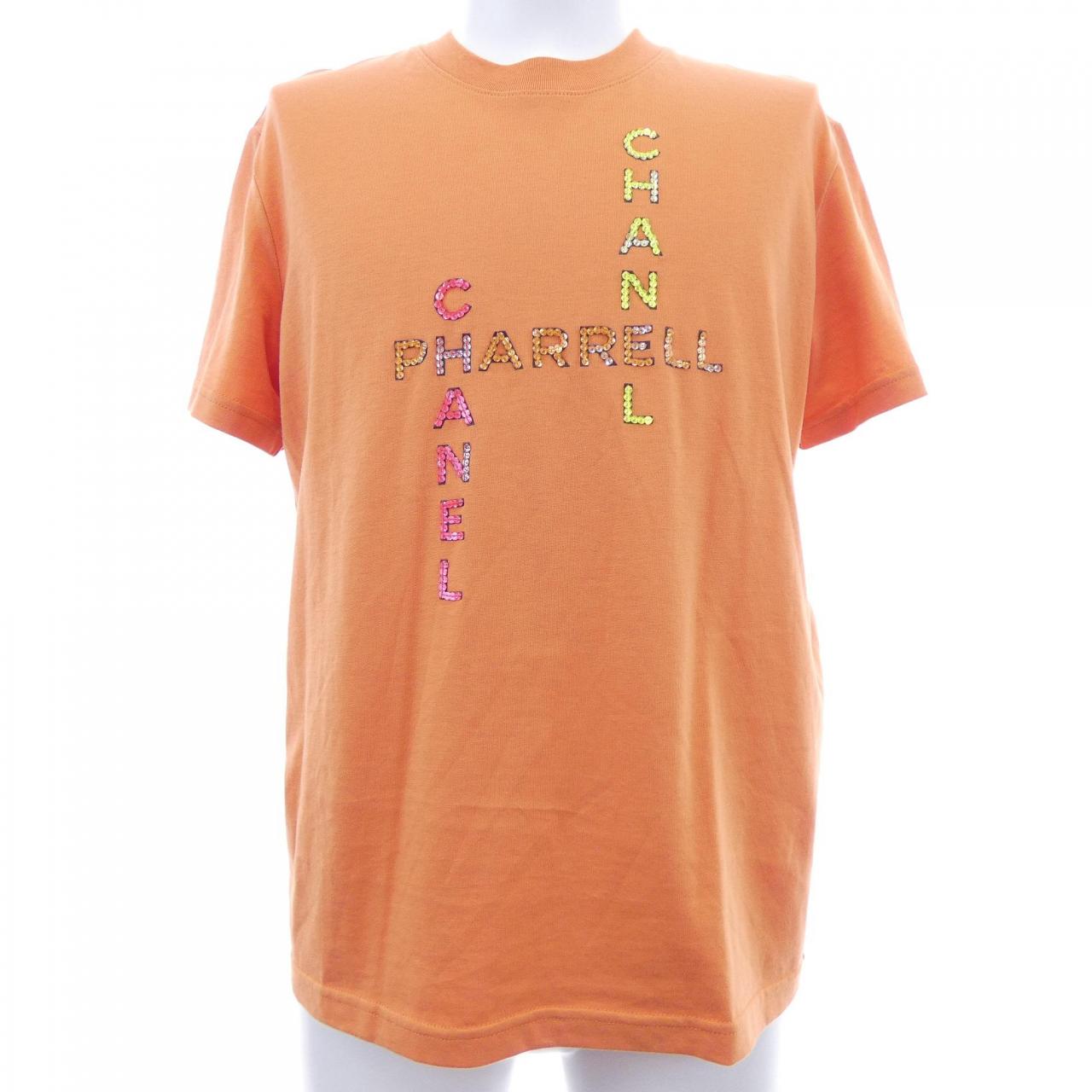 シャネル PHARRELL WILLIAMS コットンTシャツ
