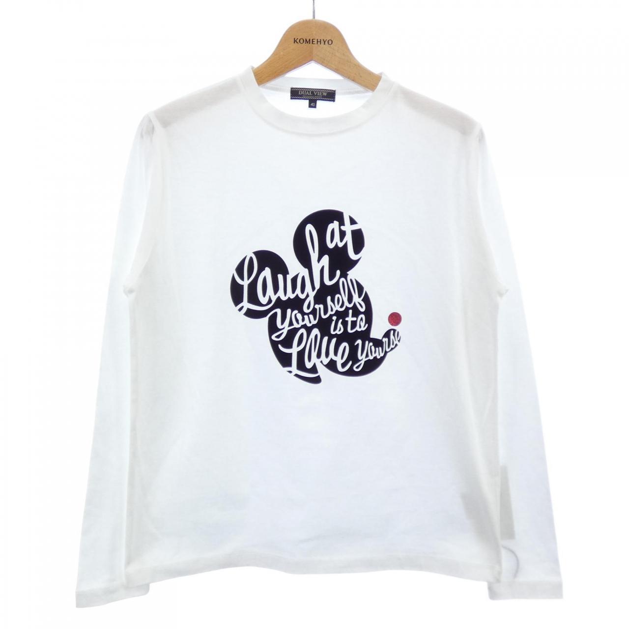 デュアルビュ― コットンTシャツ