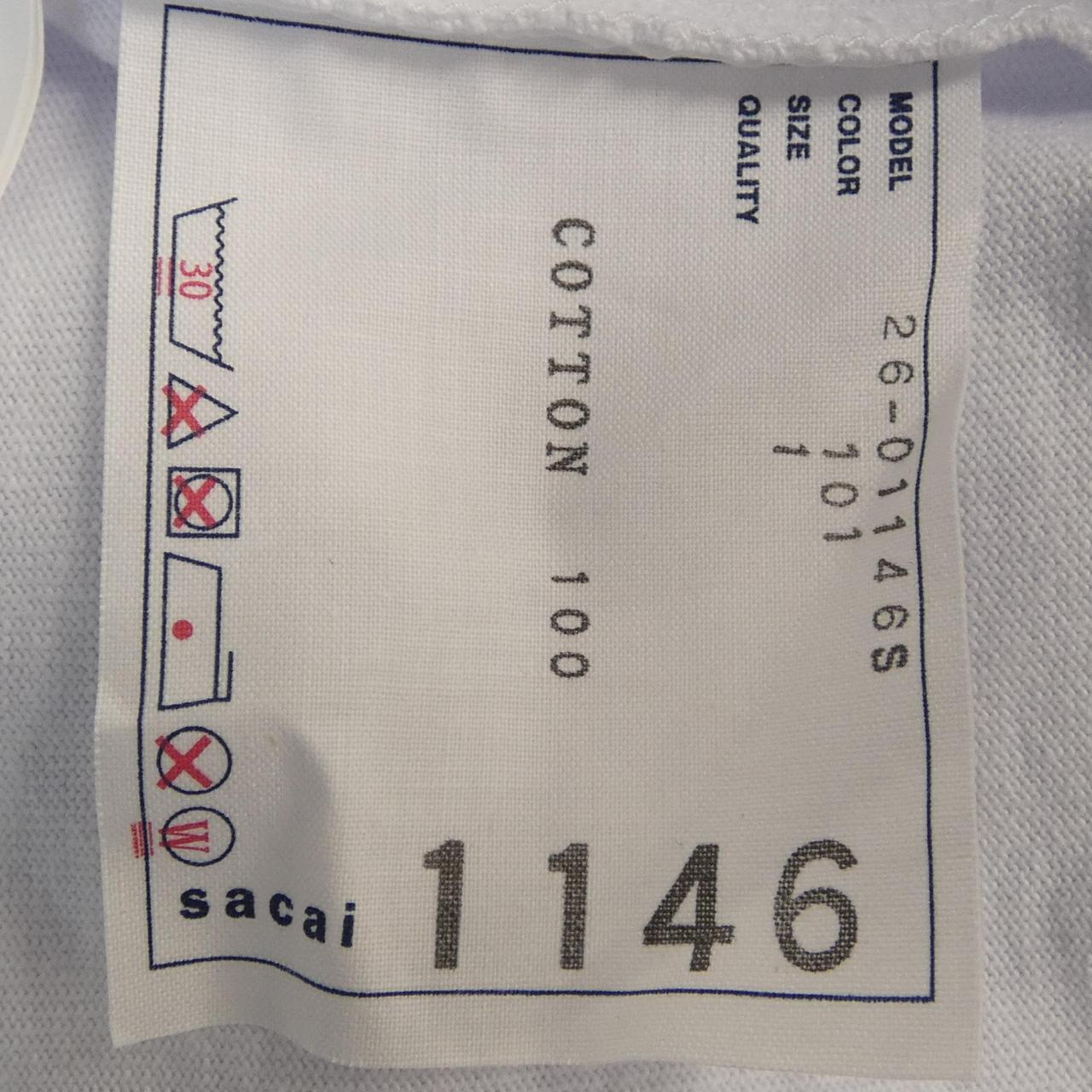サカイ コットンTシャツ