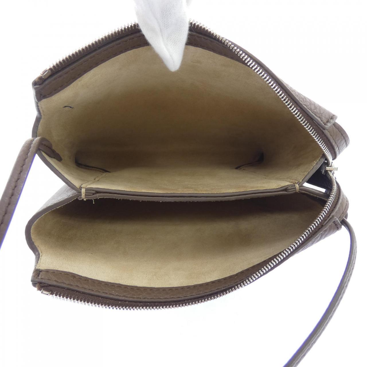 ザロウ NU MINI TWIN カーフスキン ショルダーバッグ