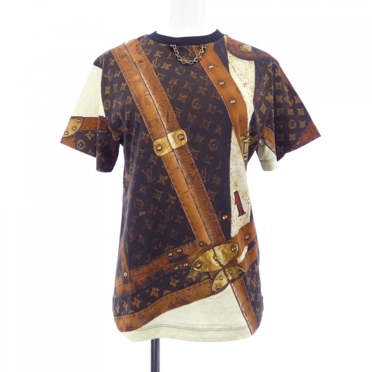 ルイヴィトン LVトランク・モチーフ コットンTシャツ