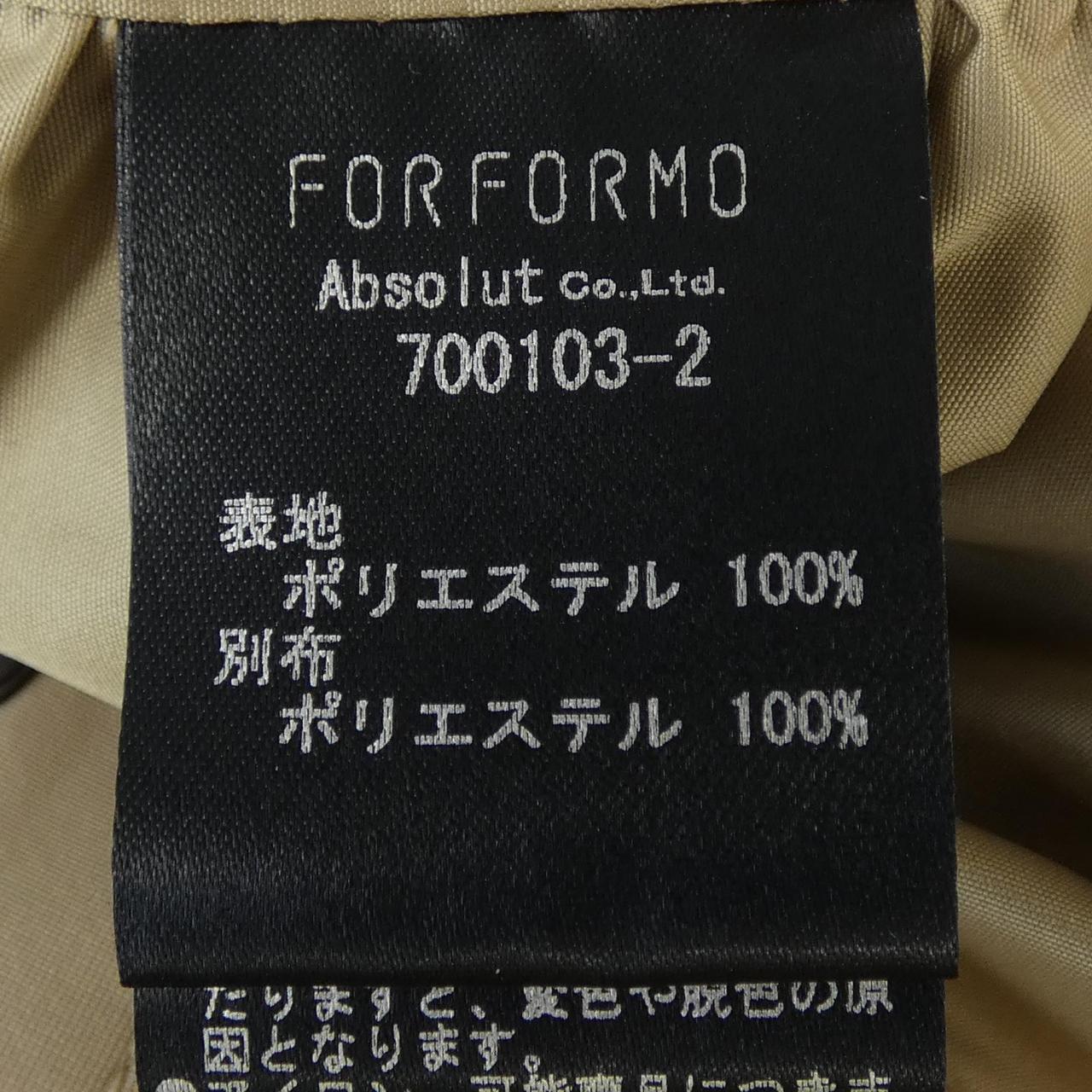 フォルフォルモ ジャケット