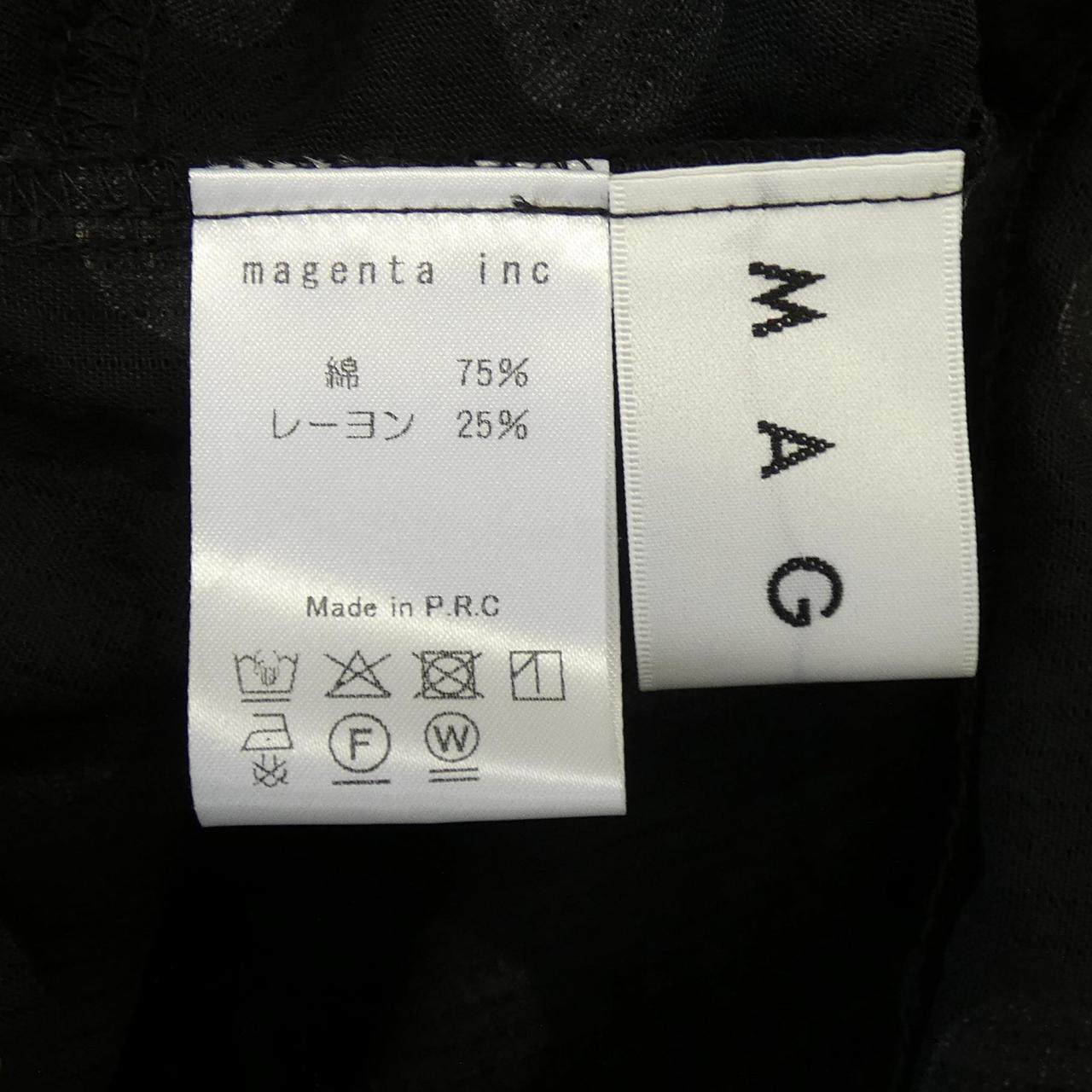 MAGENTA シフォンシャツ