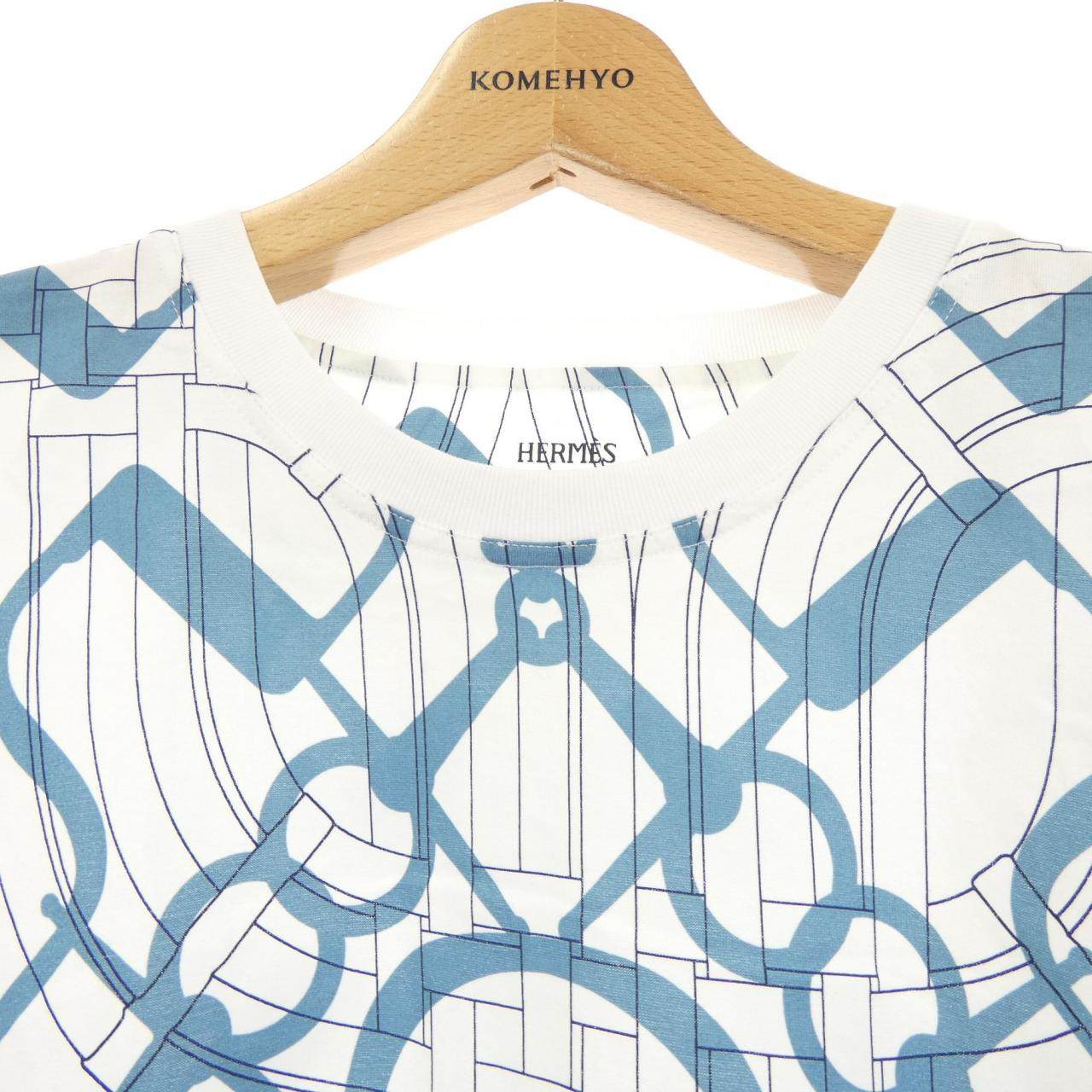 エルメス デトゥレ タトゥ コットンTシャツ