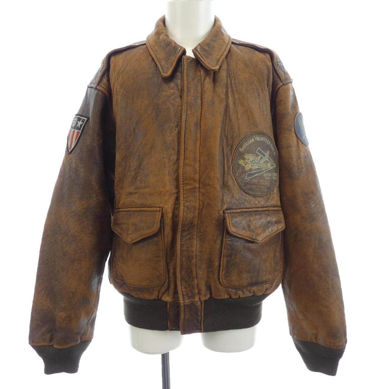 アヴィレックス レザージャケット