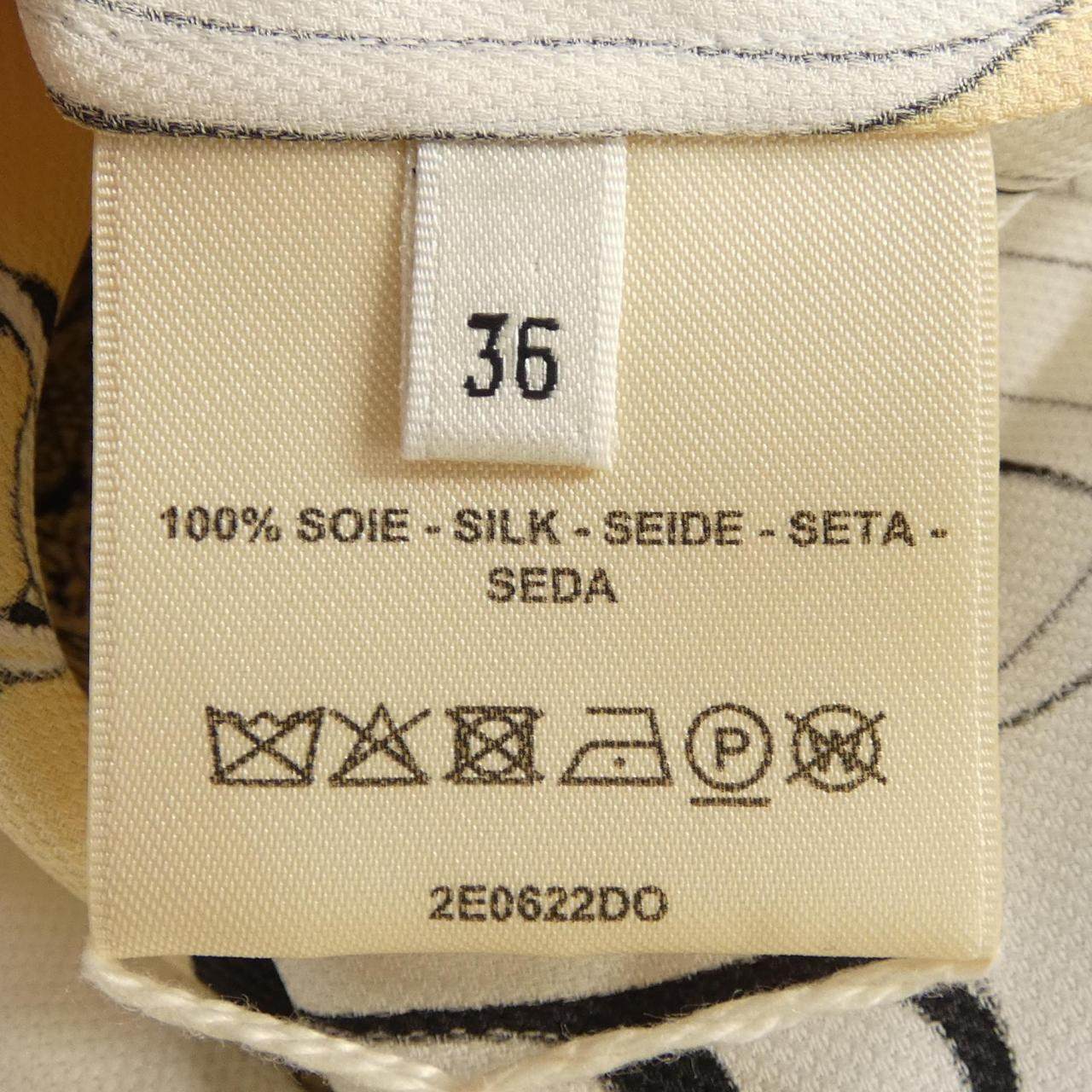 エルメス GRAND TRALALA シルクワンピース 36